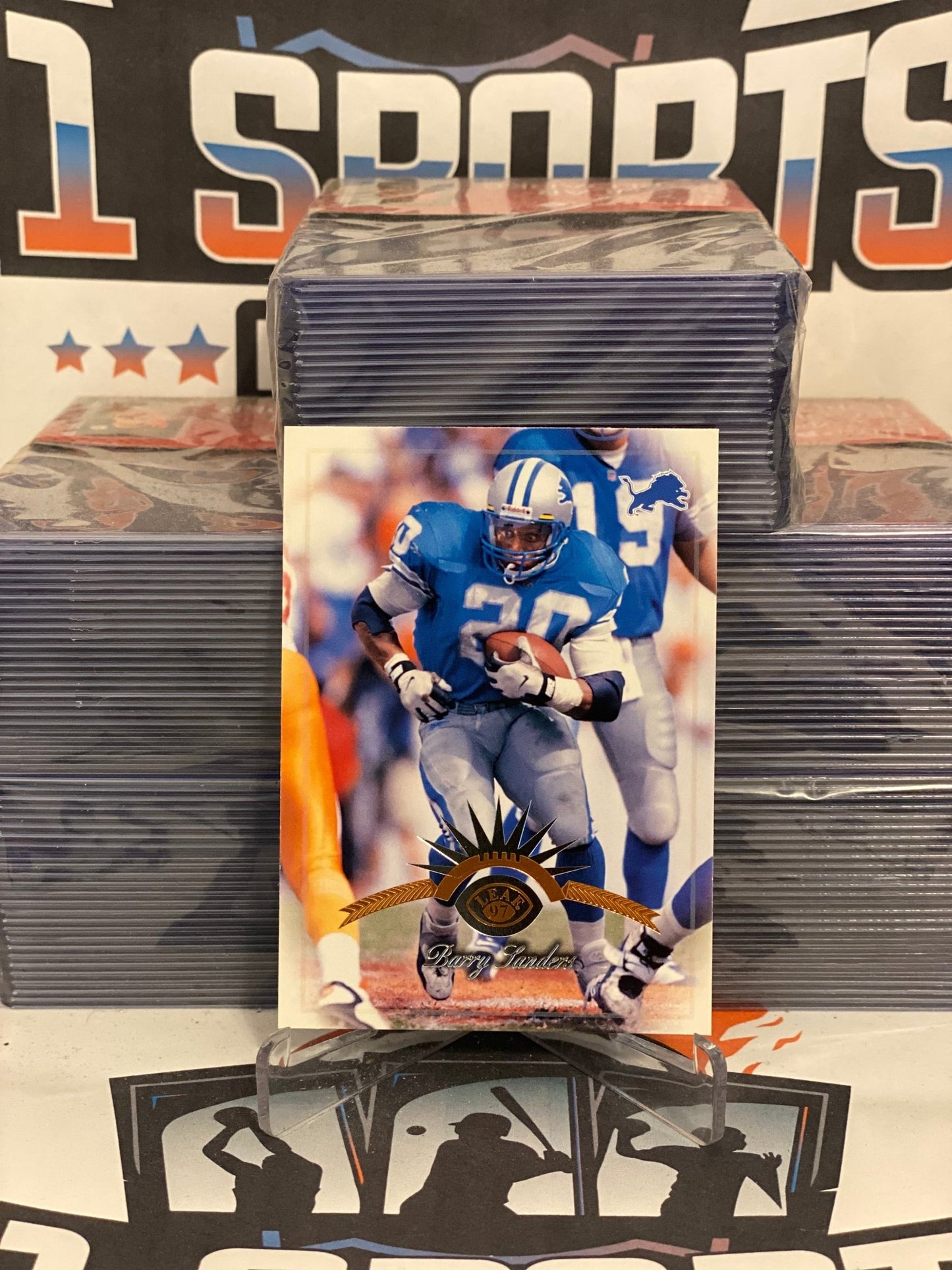 1996 Leaf Barry Sanders #114