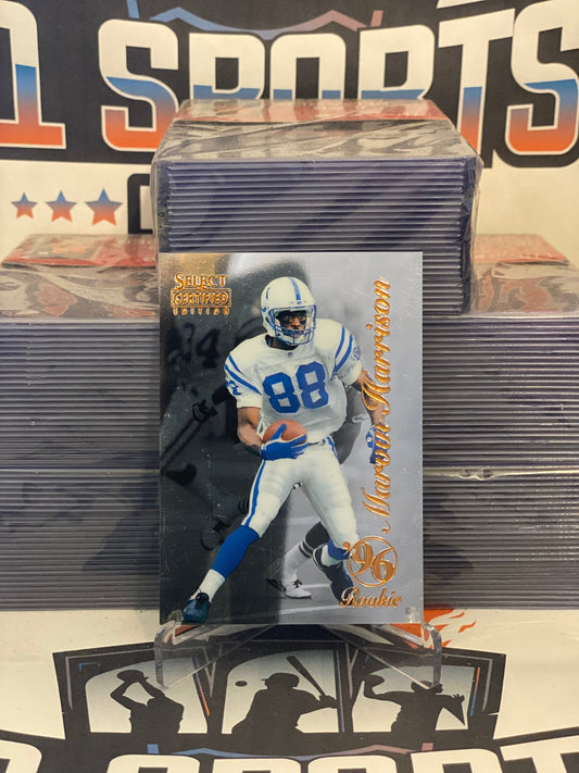1996 Panini Select (Certified) Marvin Harrison Rookie #91