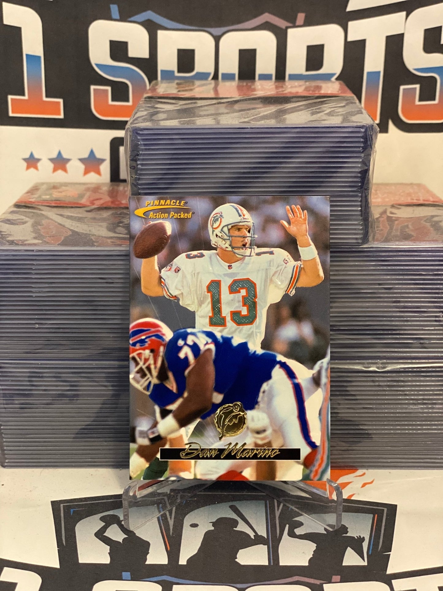 1996 Pinnacle Action Packed Dan Marino #2