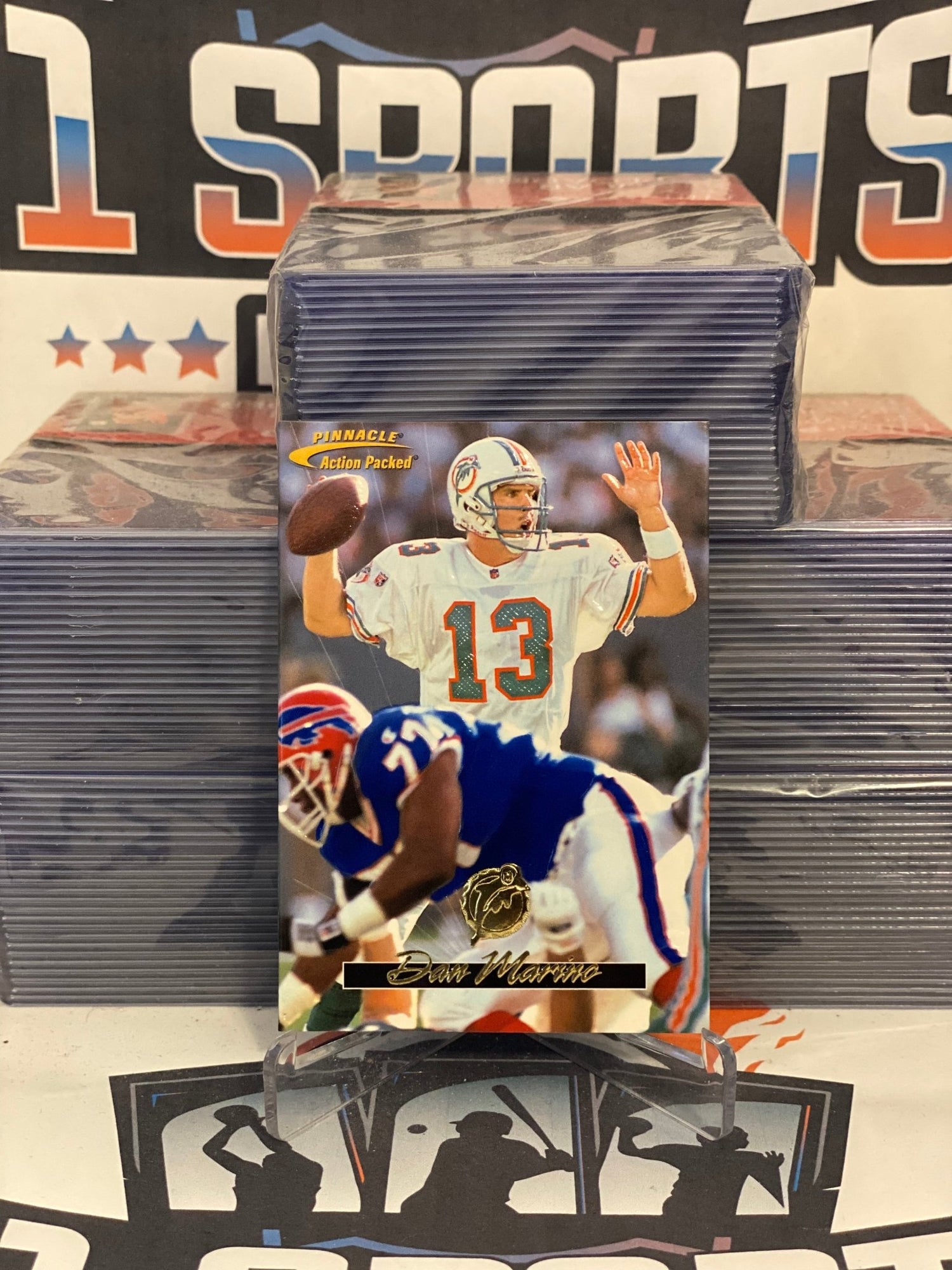 1996 Pinnacle Action Packed Dan Marino #2