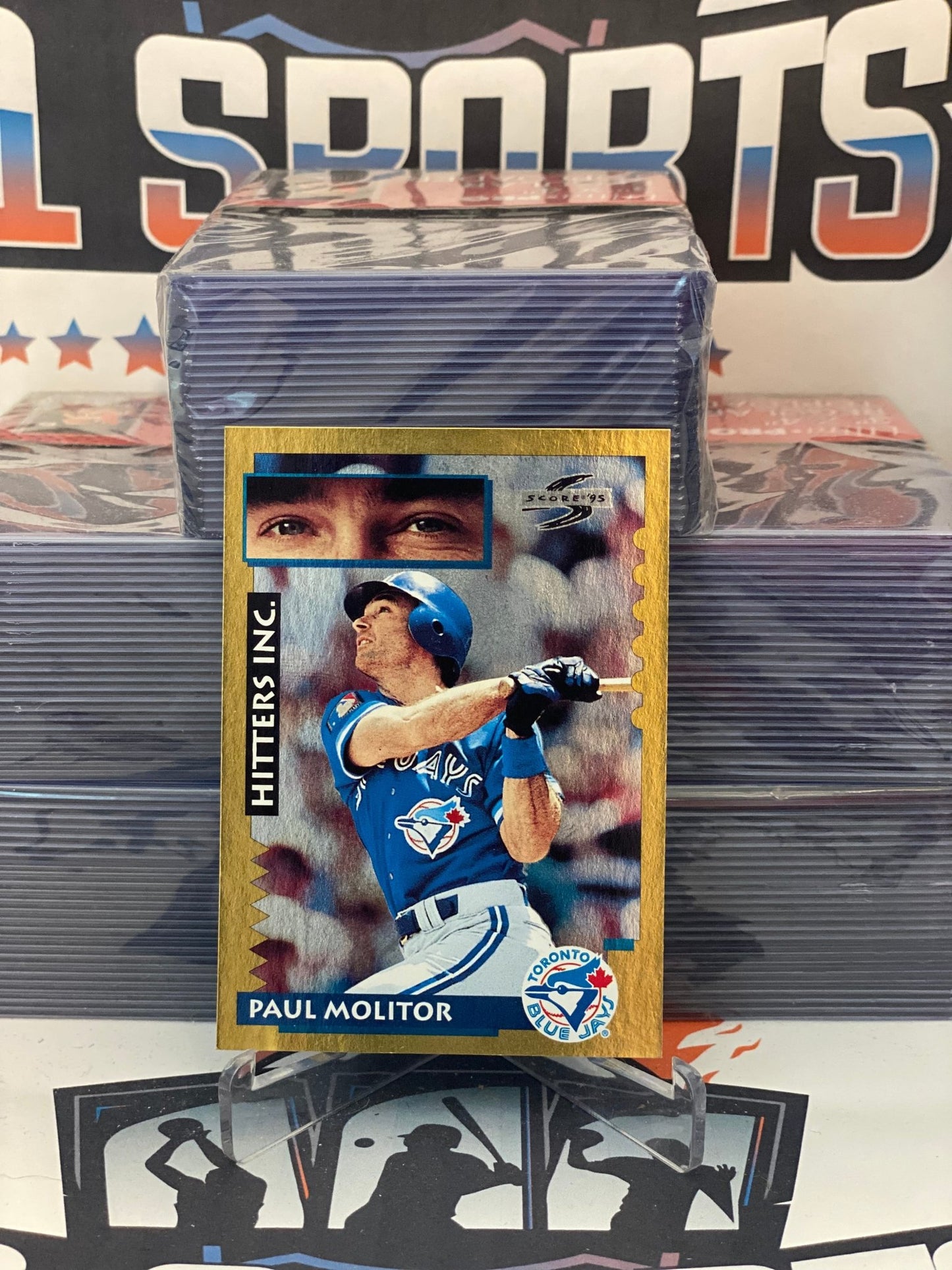 1996 Score (Gold Rush, Hitters Inc.) Paul Molitor #566