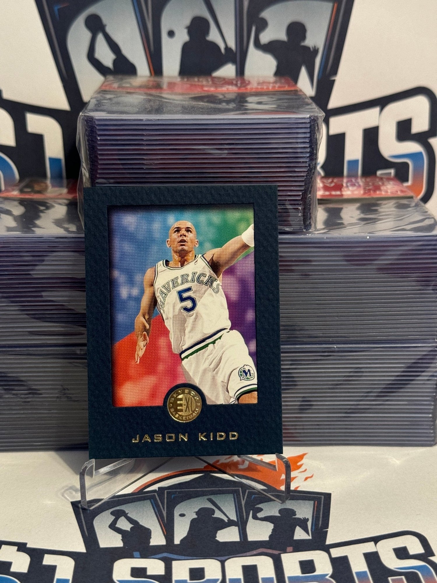 1996 Skybox E-XL Jason Kidd #18