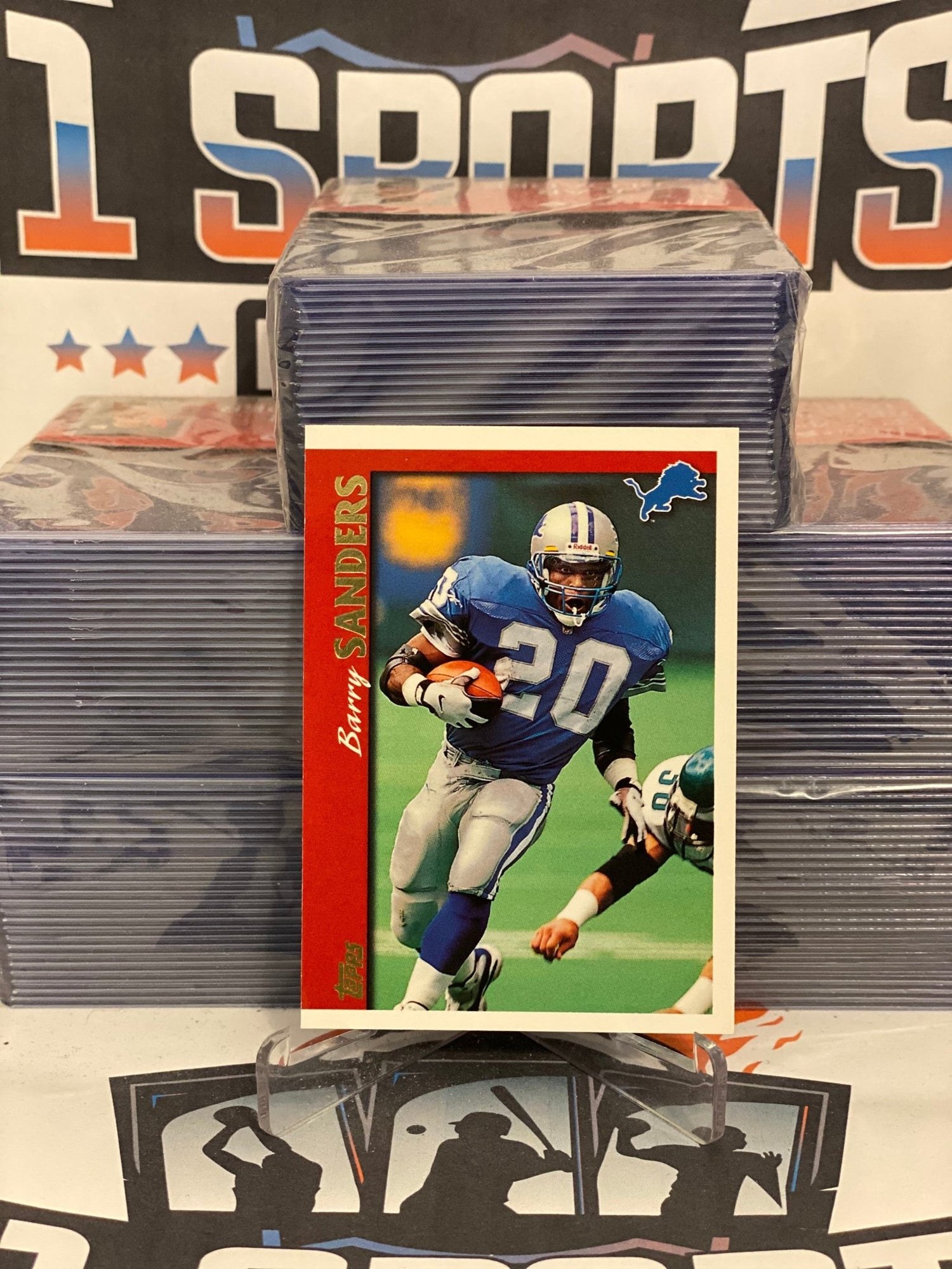 1996 Topps Barry Sanders #290