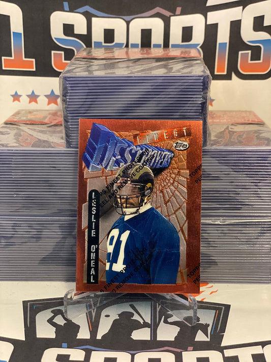 1996 Topps Finest (Destroyers) Leslie O'Neal #295