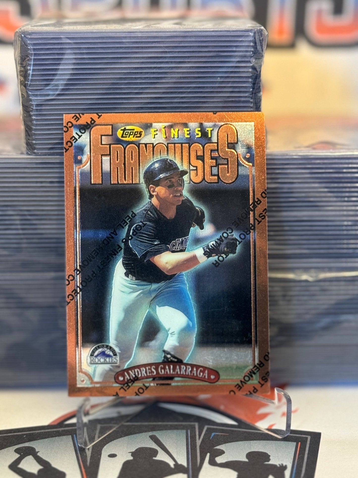 1996 Topps Finest (Franchises) Andres Galarraga #254