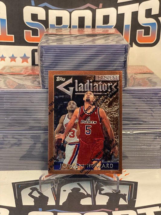 1996 Topps Finest (Gladiators) Juwan Howard #85