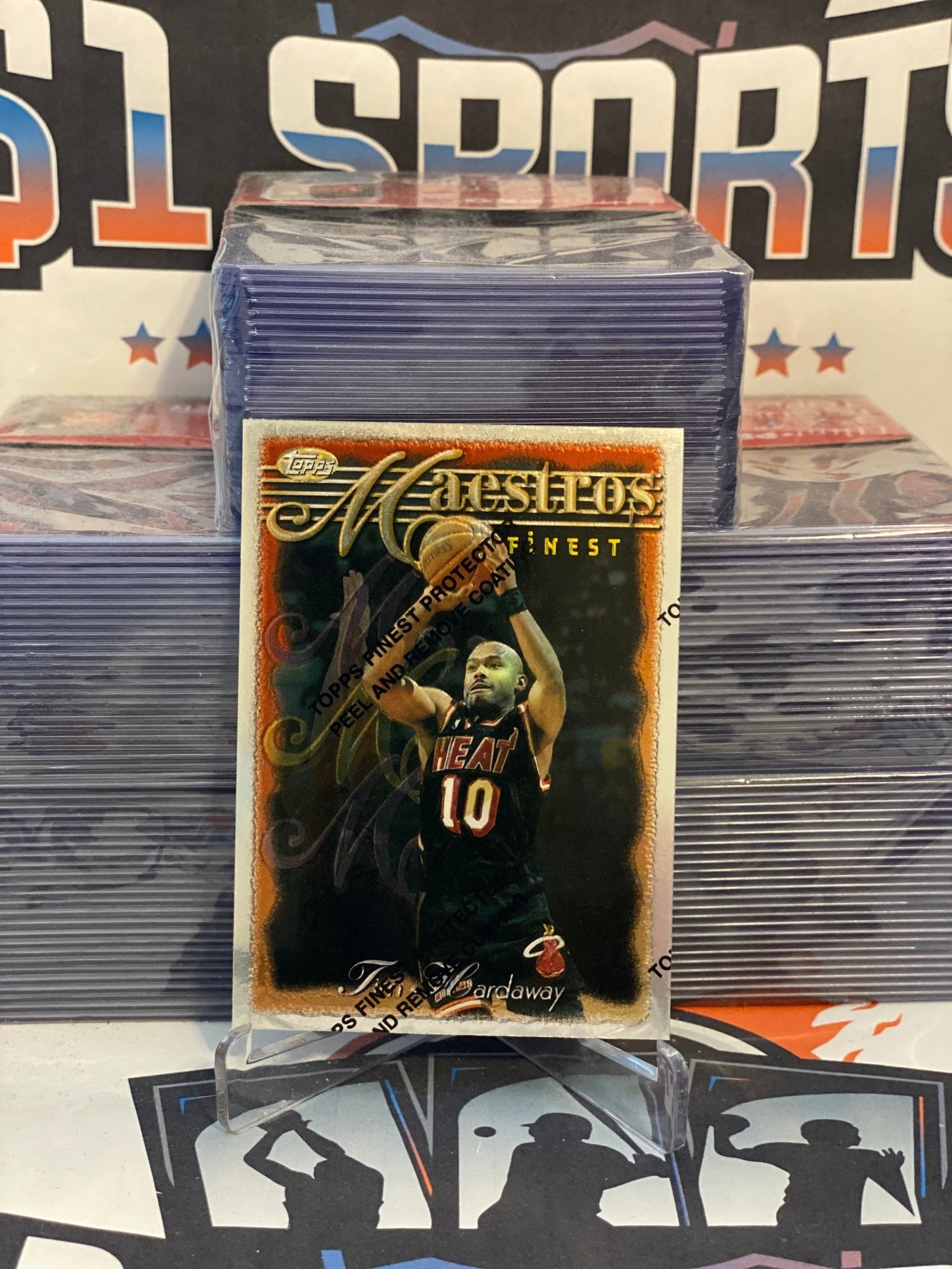 1996 Topps Finest (Maestros) Tim Hardaway #109