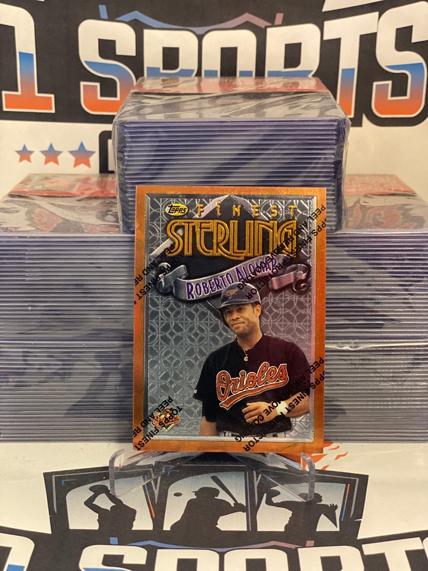 1996 Topps Finest (Sterling) Roberto Alomar #228