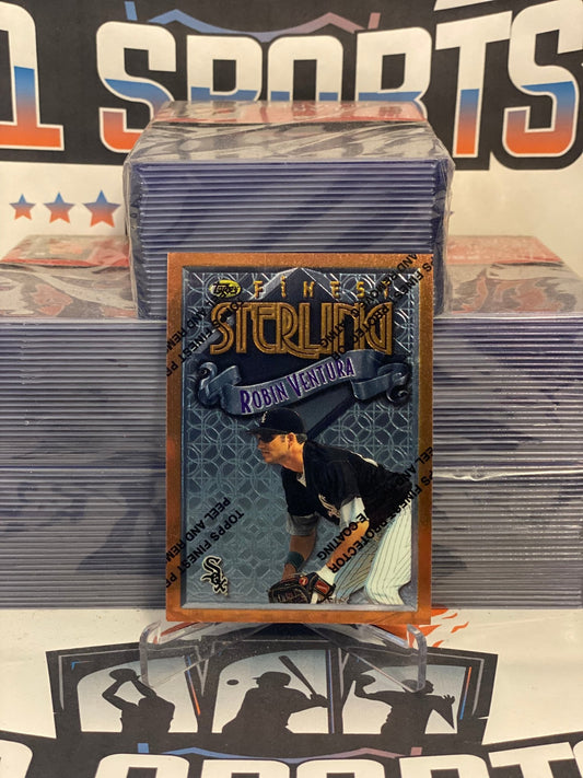 1996 Topps Finest (Sterling) Robin Ventura #280