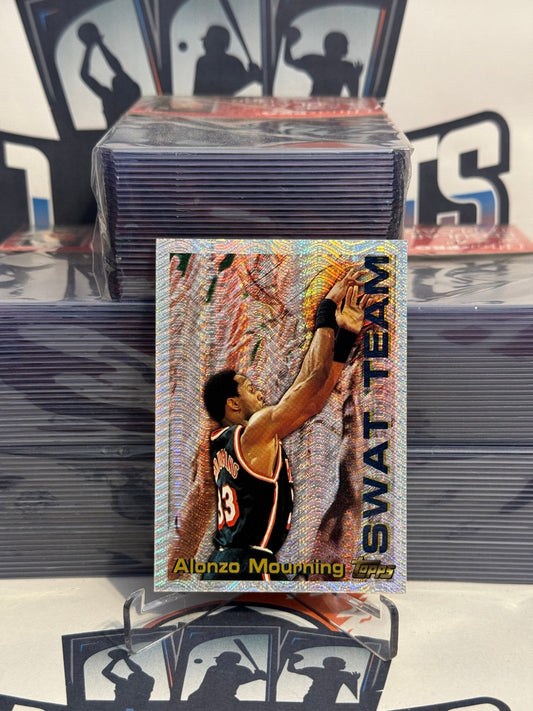 1996 Topps (Swat Team) Alonzo Mourning #25