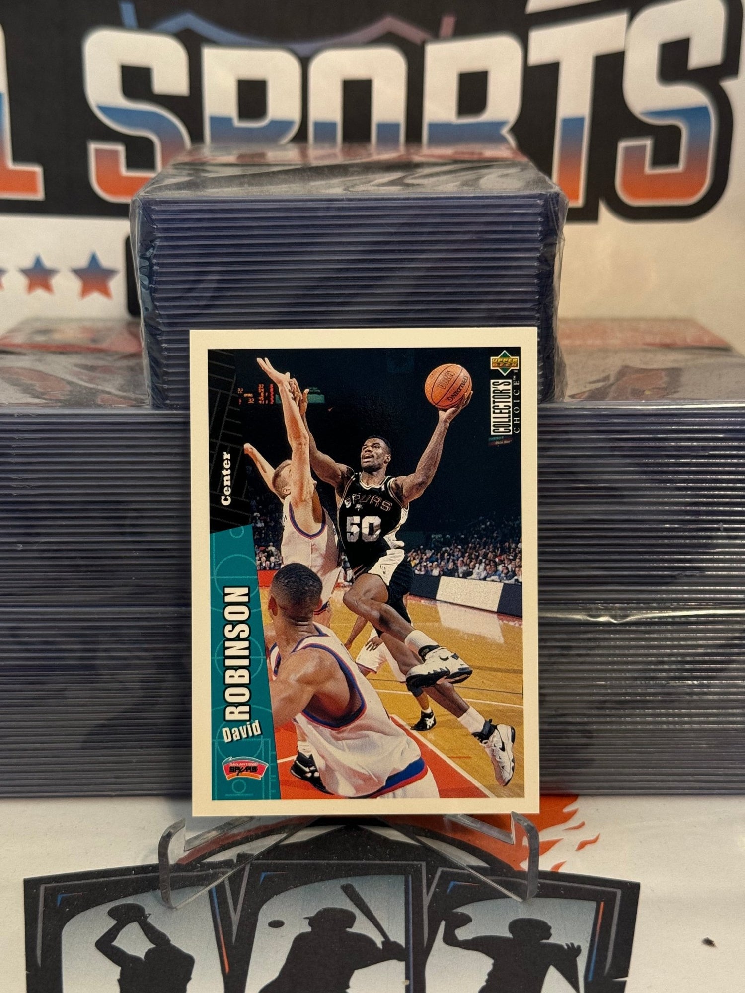 1996 Upper Deck Collector's Choice David Robinson #329