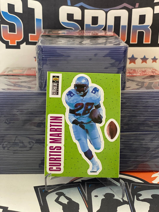 1996 Upper Deck Collector's Choice (Stick-Ums) Curtis Martin #S25