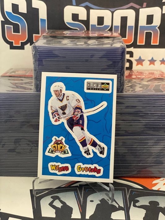 1996 Upper Deck Collector's Choice (Stick-Ums) Wayne Gretzky #S1
