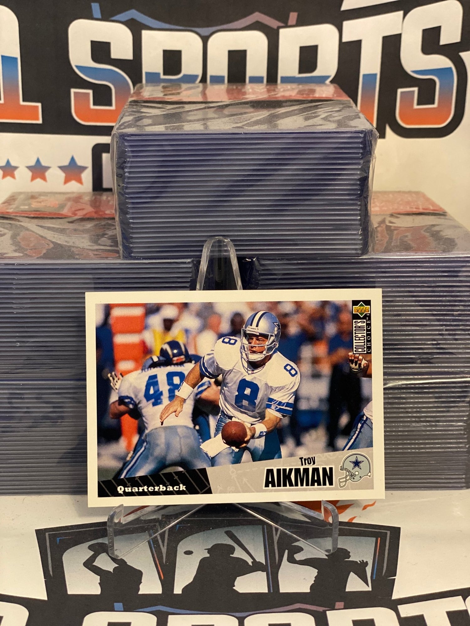 1996 Upper Deck Collector's Choice Troy Aikman #295