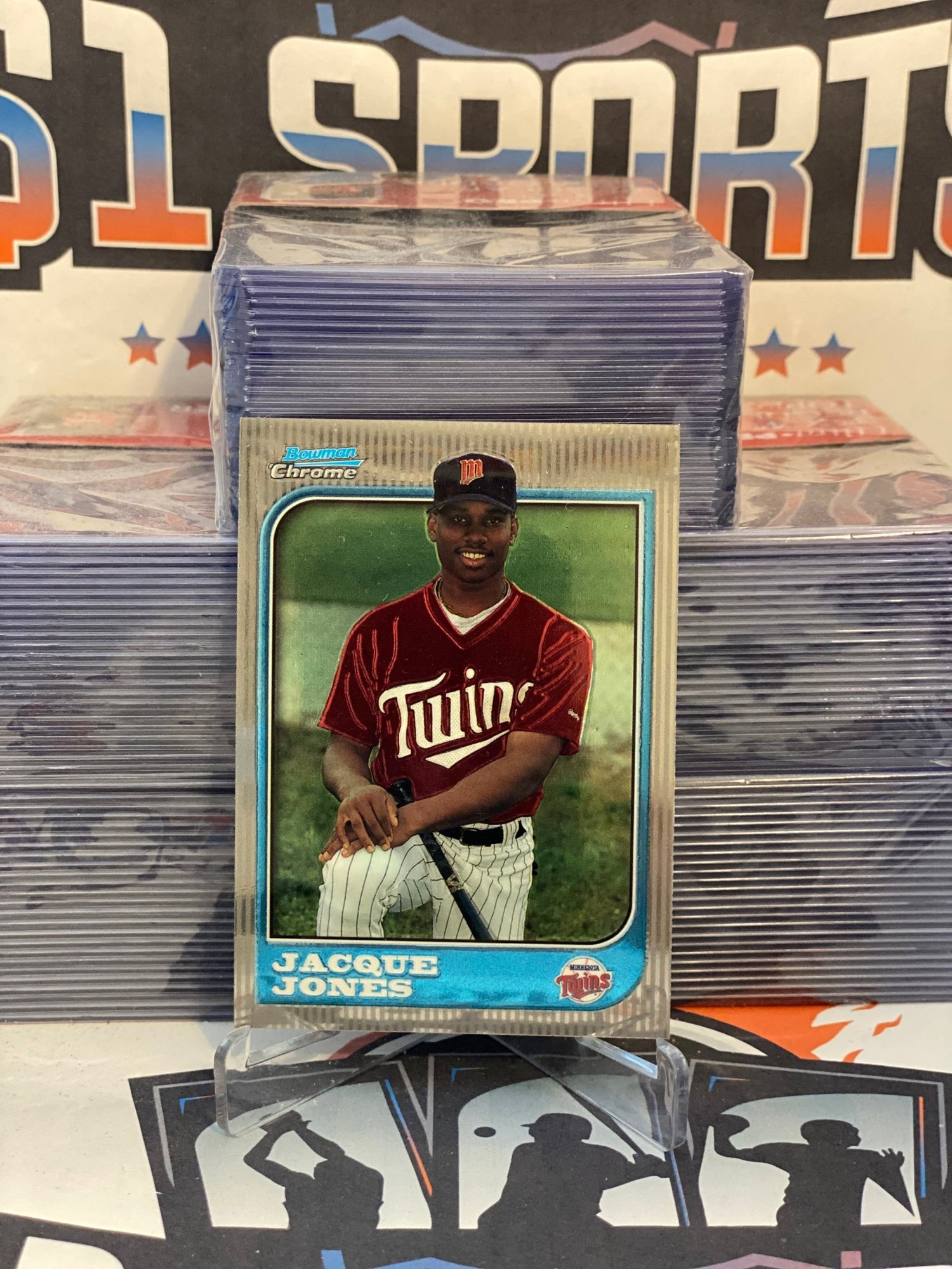 1997 Bowman Chrome Jacque Jones Rookie #225