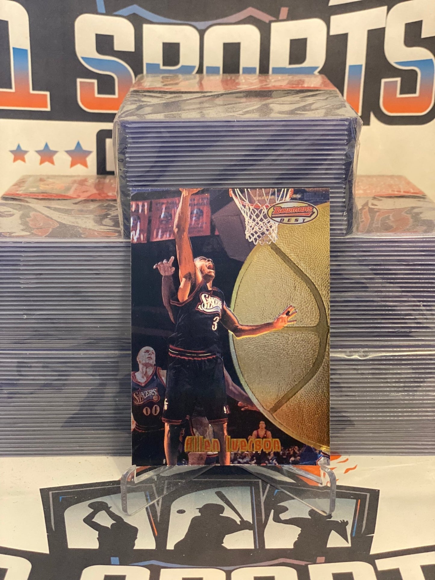 1997 Bowman's Best Allen Iverson #38
