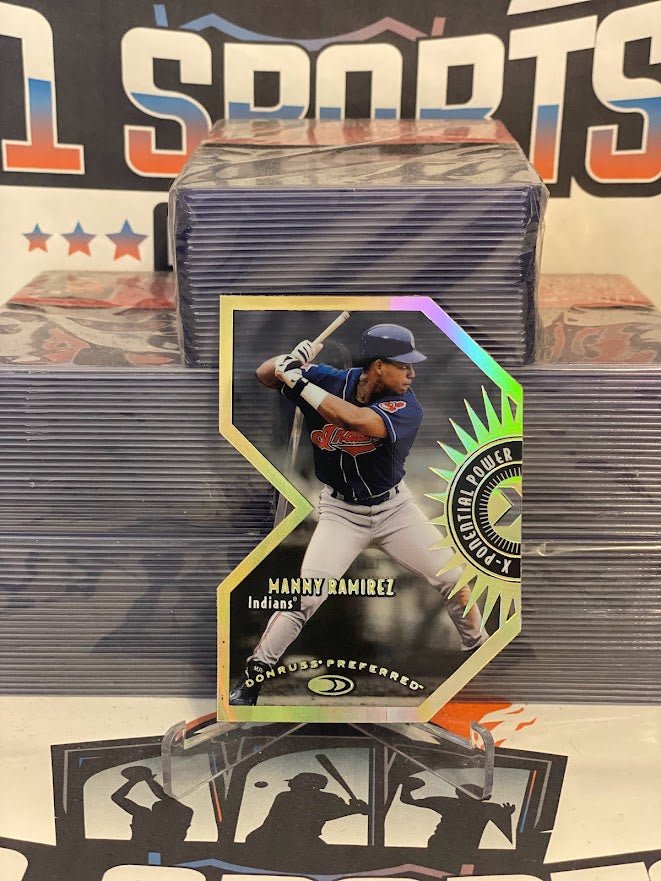 1997 Donruss Preferred (X-Ponential Power 118/3000) Manny Ramirez #1a