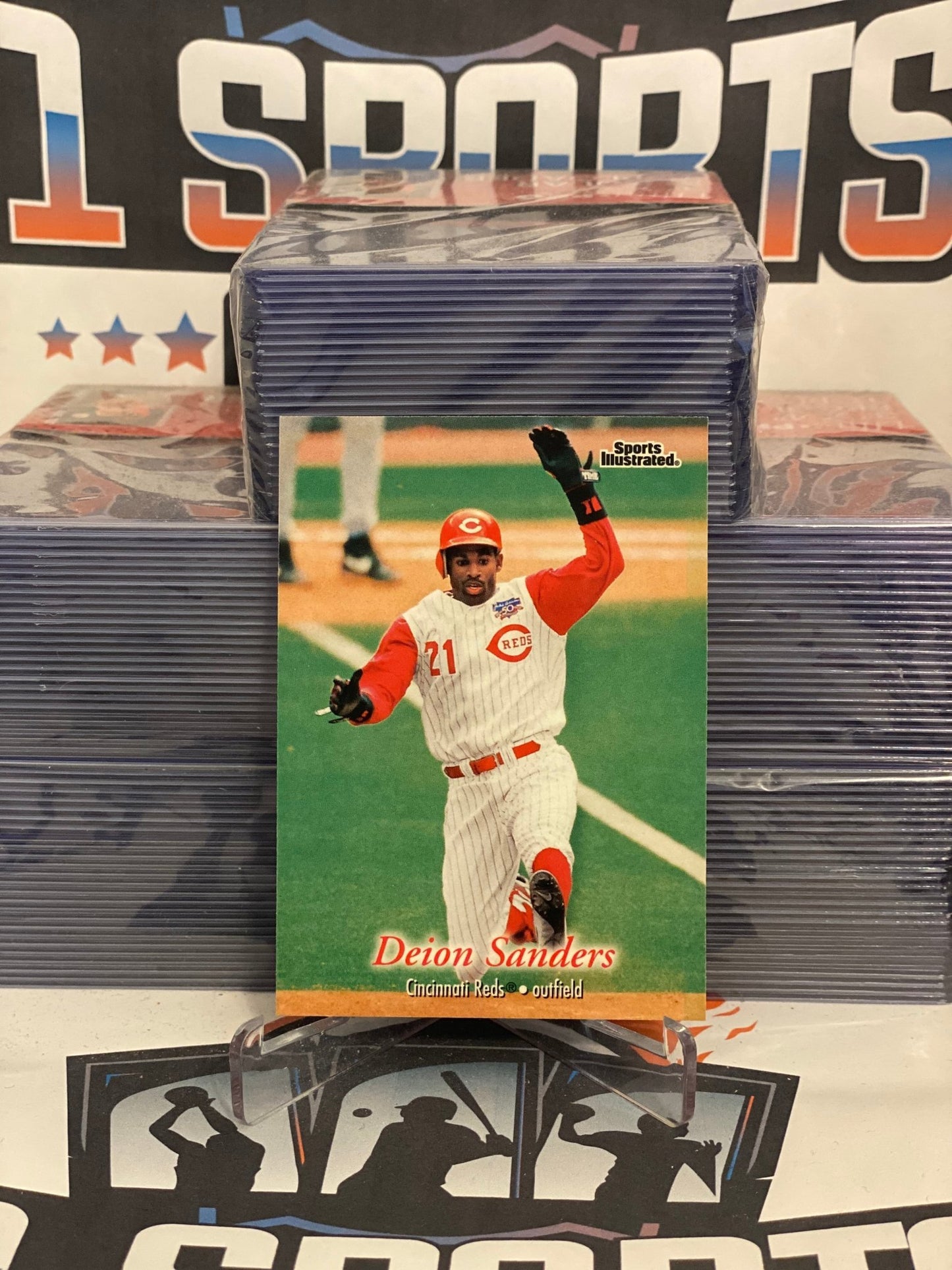 1997 Fleer (Sports Illustrated) Deion Sanders #97