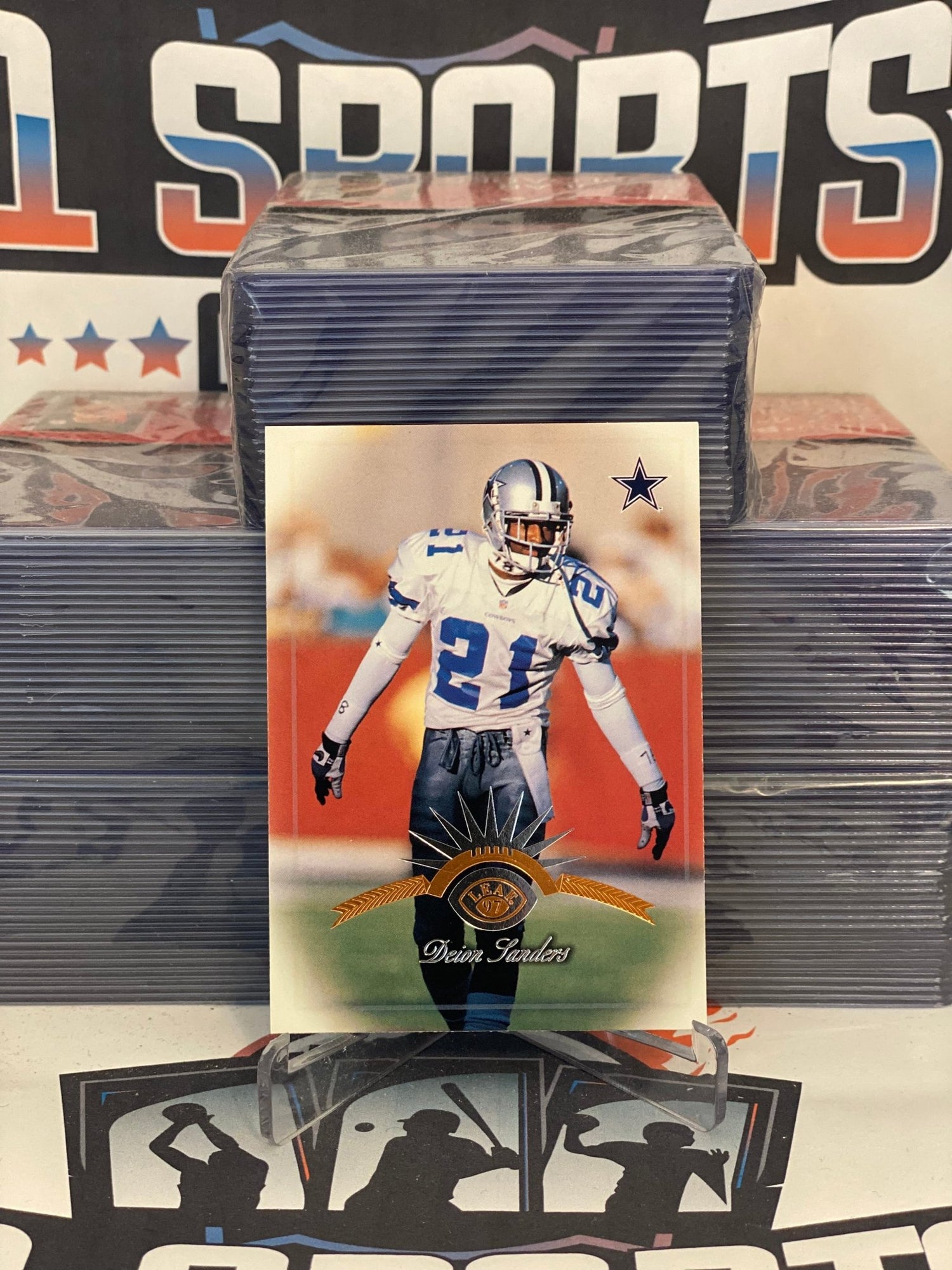 1997 Leaf Deion Sanders #110