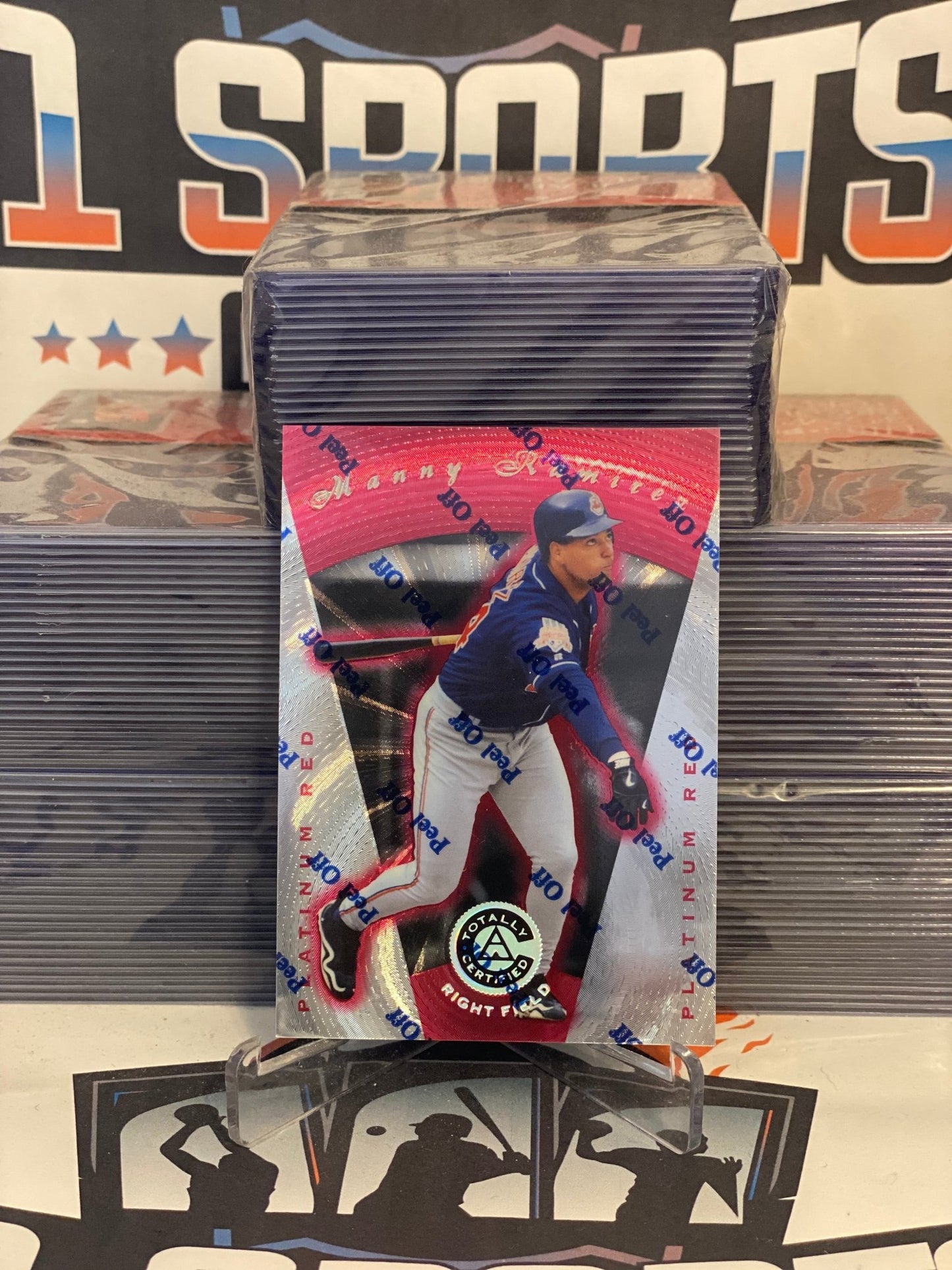 1997 Pinnacle Totally Certified (2440/3999) Manny Ramirez #68