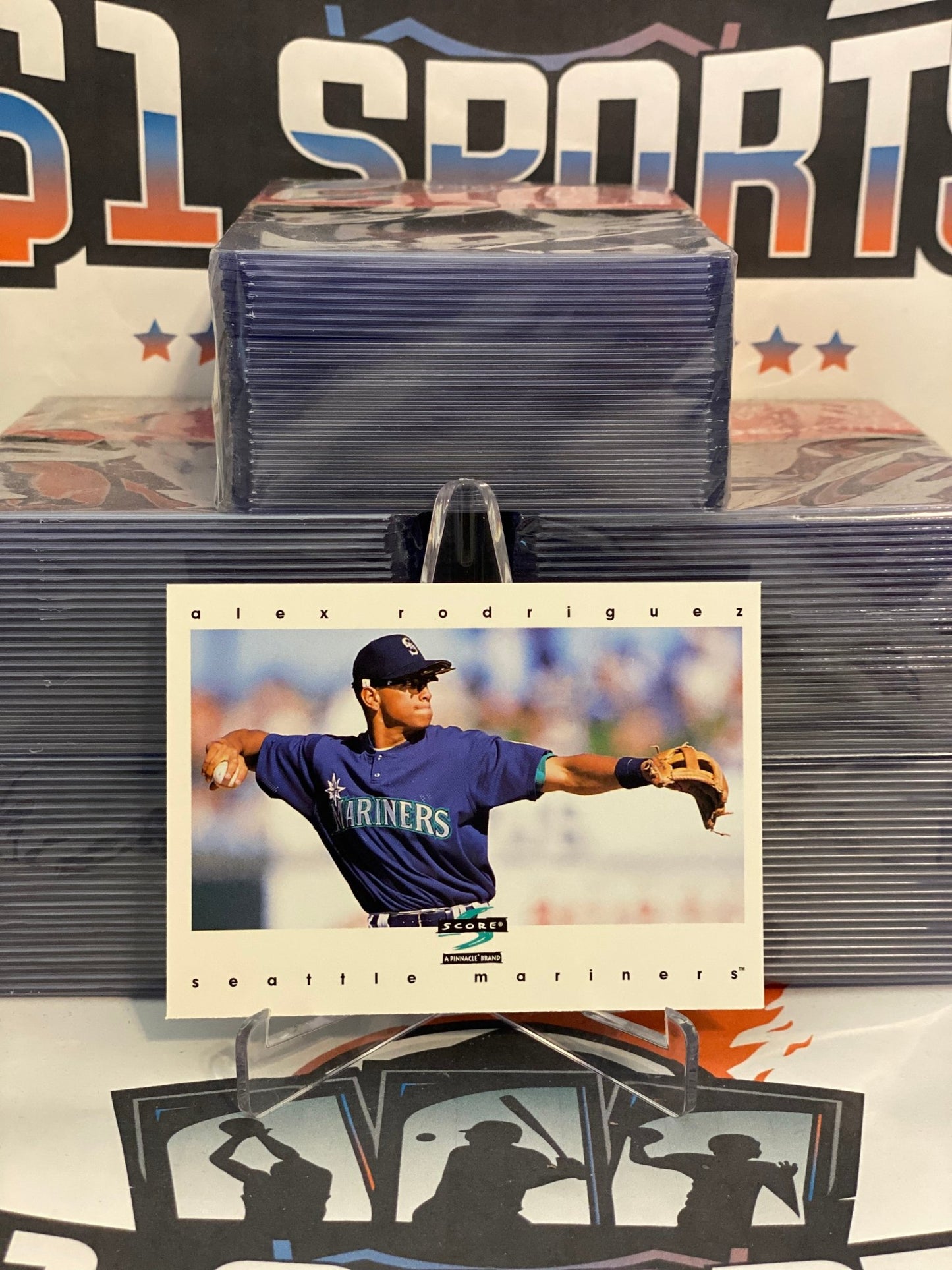 1997 Score Alex Rodriguez #95