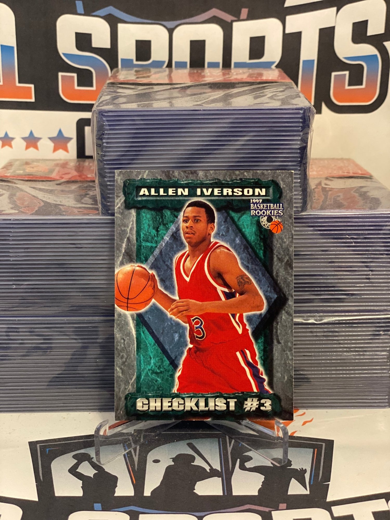 1997 Score Board (All-Rookie Team) Allen Iverson #88