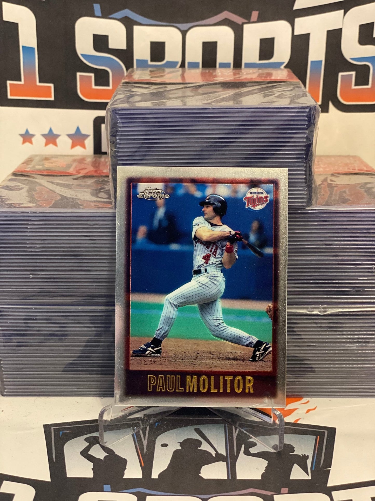1997 Topps Chrome Paul Molitor #53