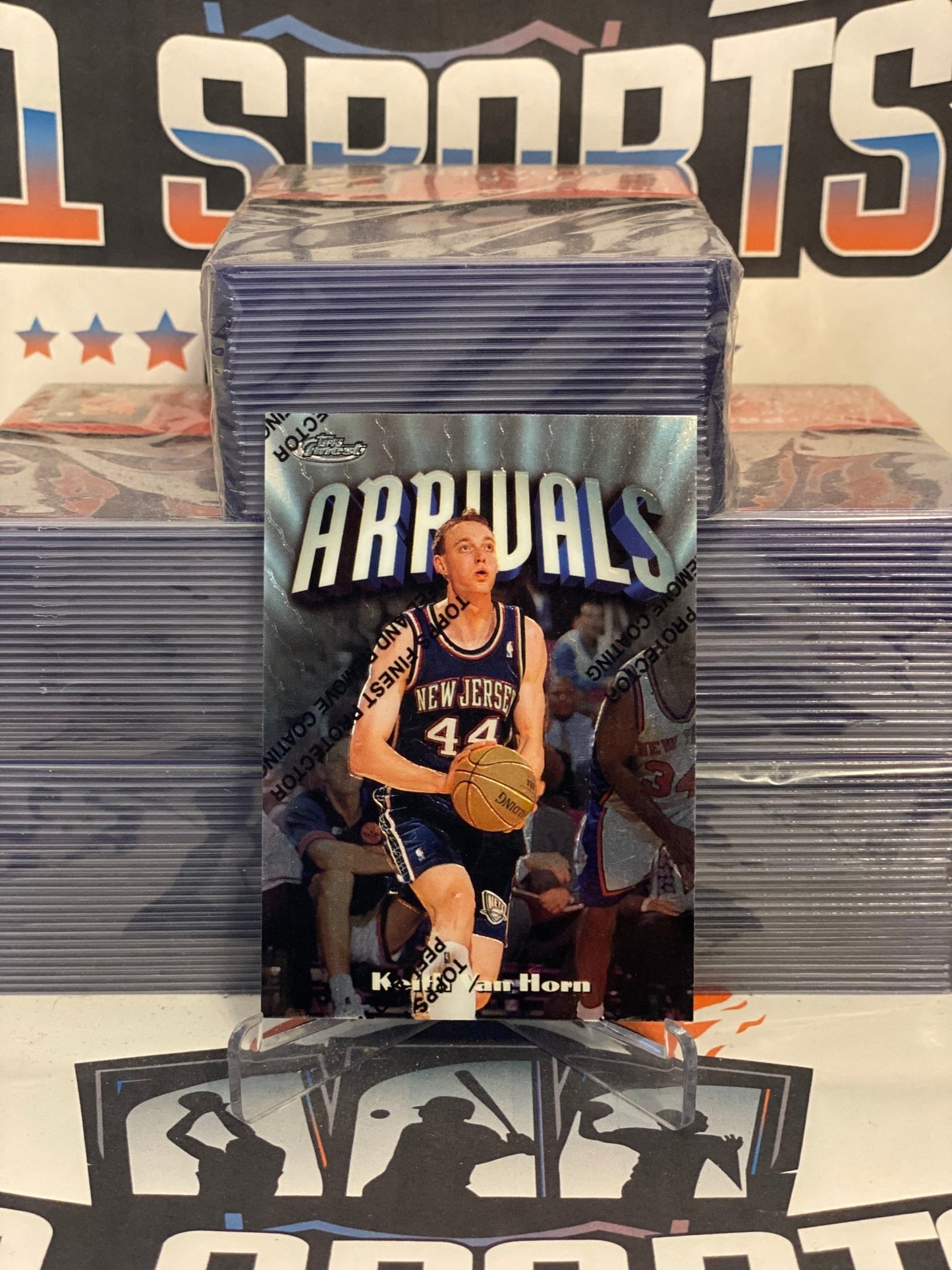 1997 Topps Finest (Arrivals) Keith Van Horn Rookie #305