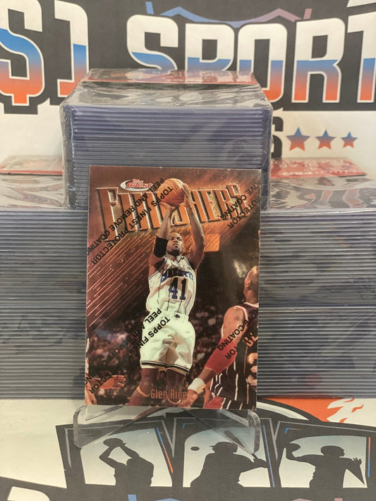 1997 Topps Finest (Finishers) Glen Rice #14