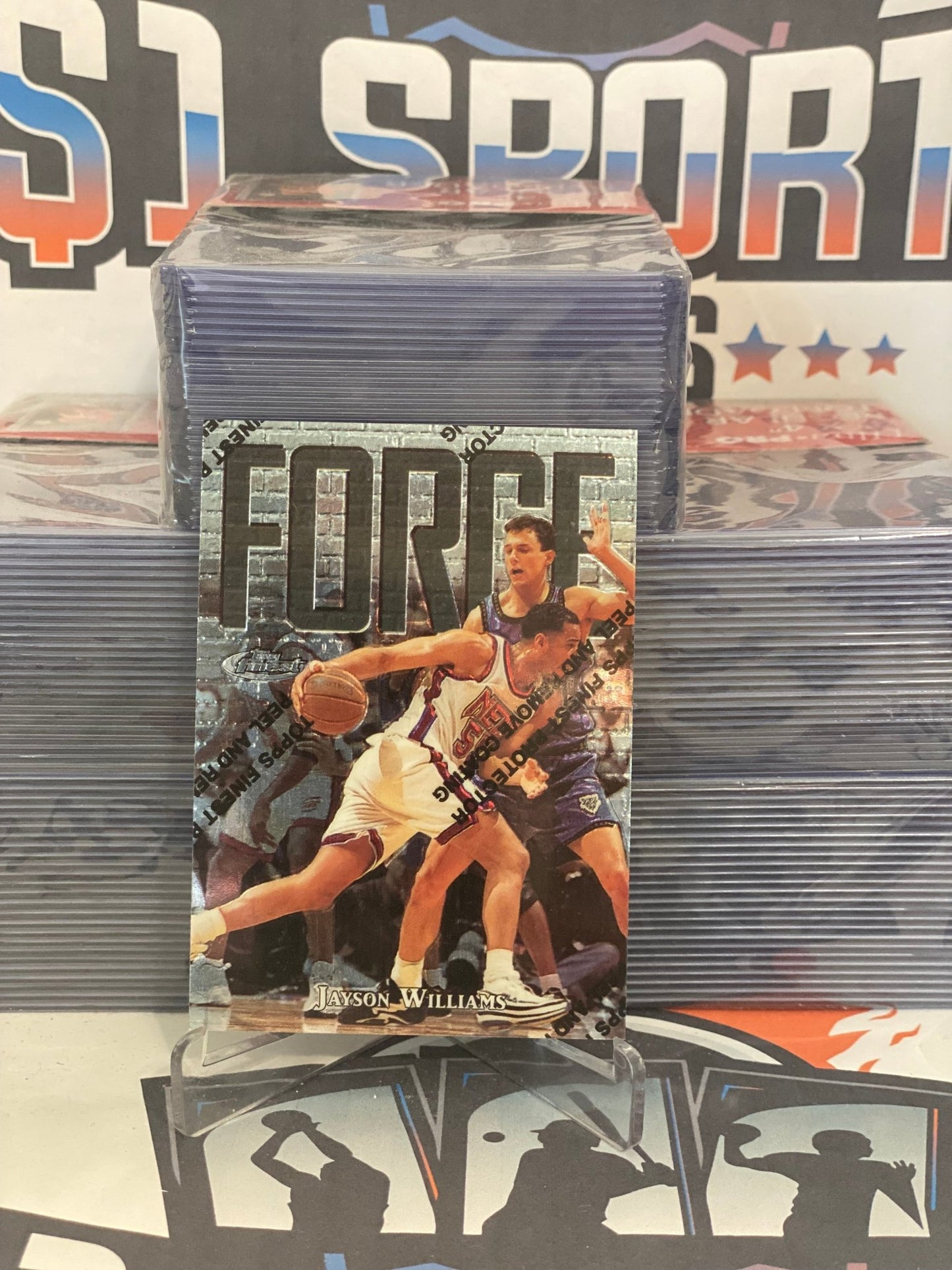 1997 Topps Finest (Force) Jayson Williams #147