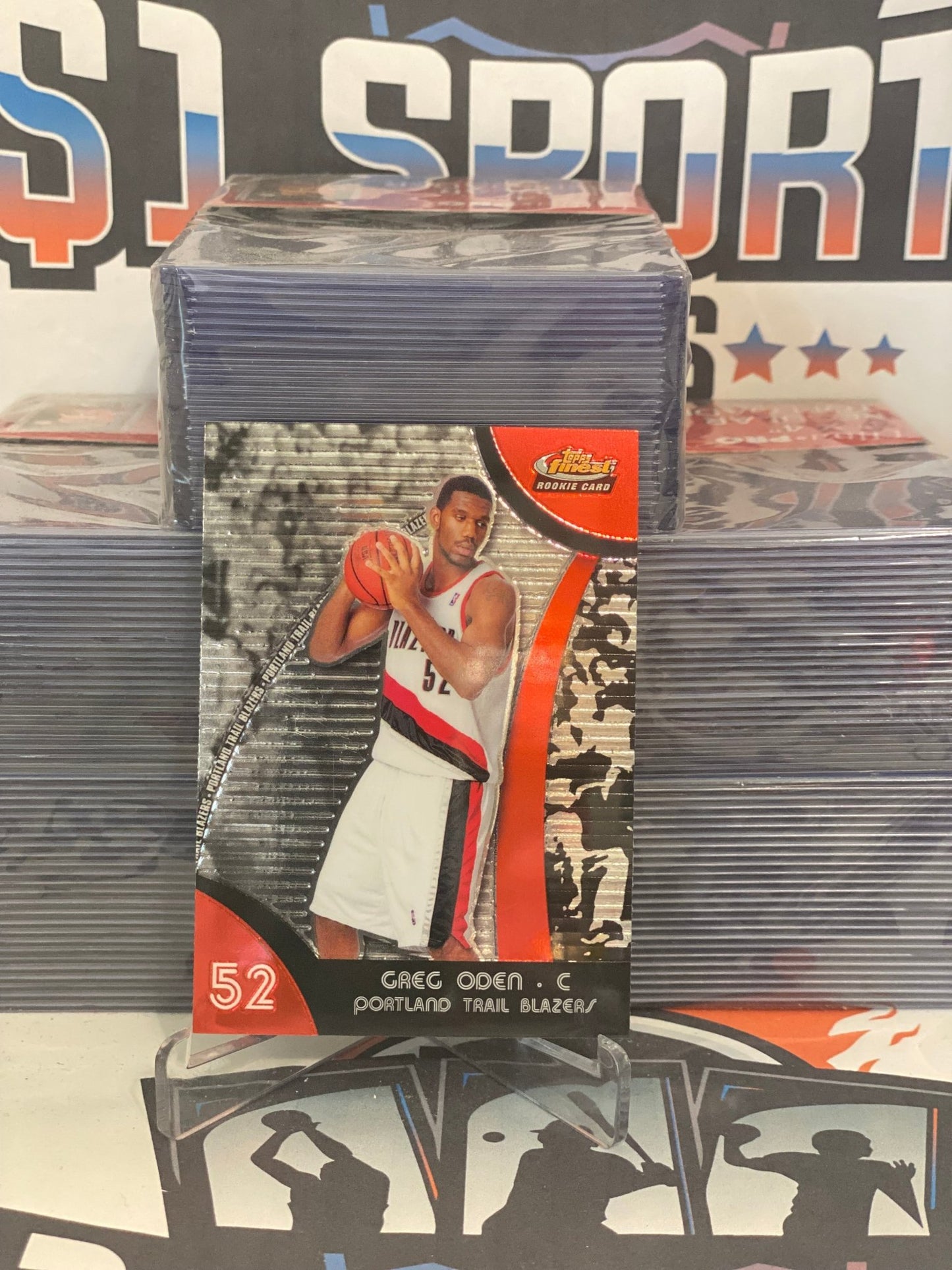 1997 Topps Finest Greg Oden Rookie #77