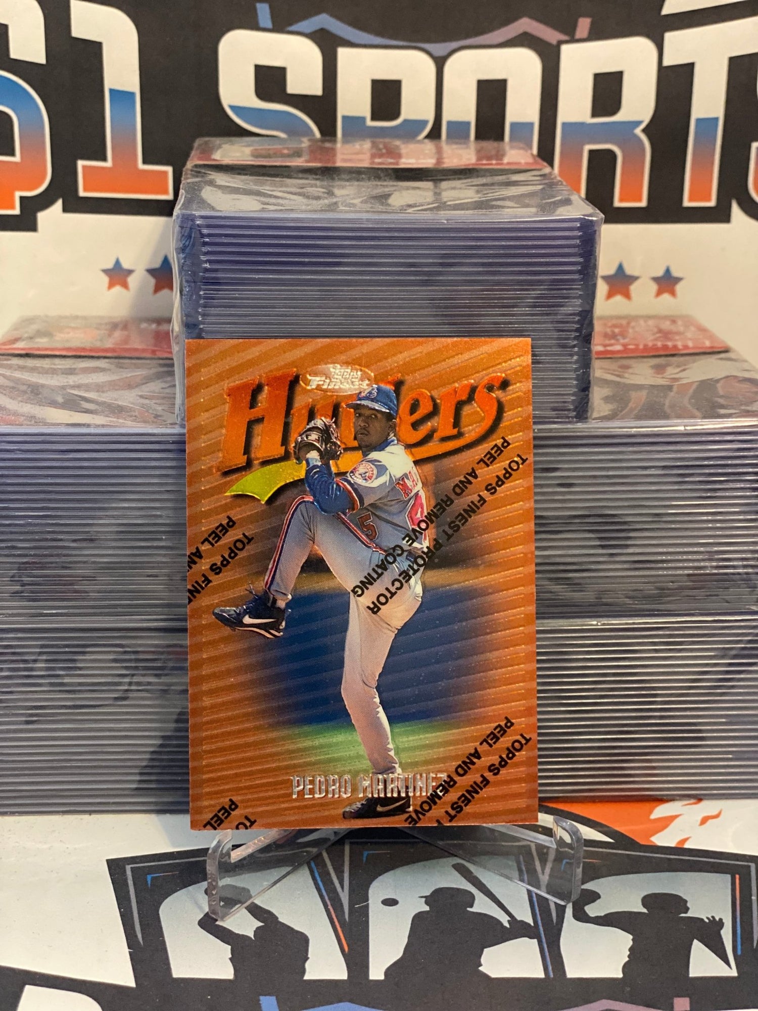 1997 Topps Finest (Hurlers) Pedro Martinez #40