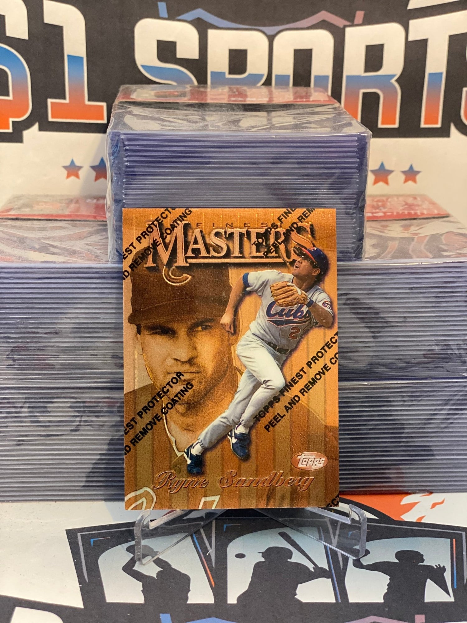 1997 Topps Finest (Masters) Ryne Sandberg #2