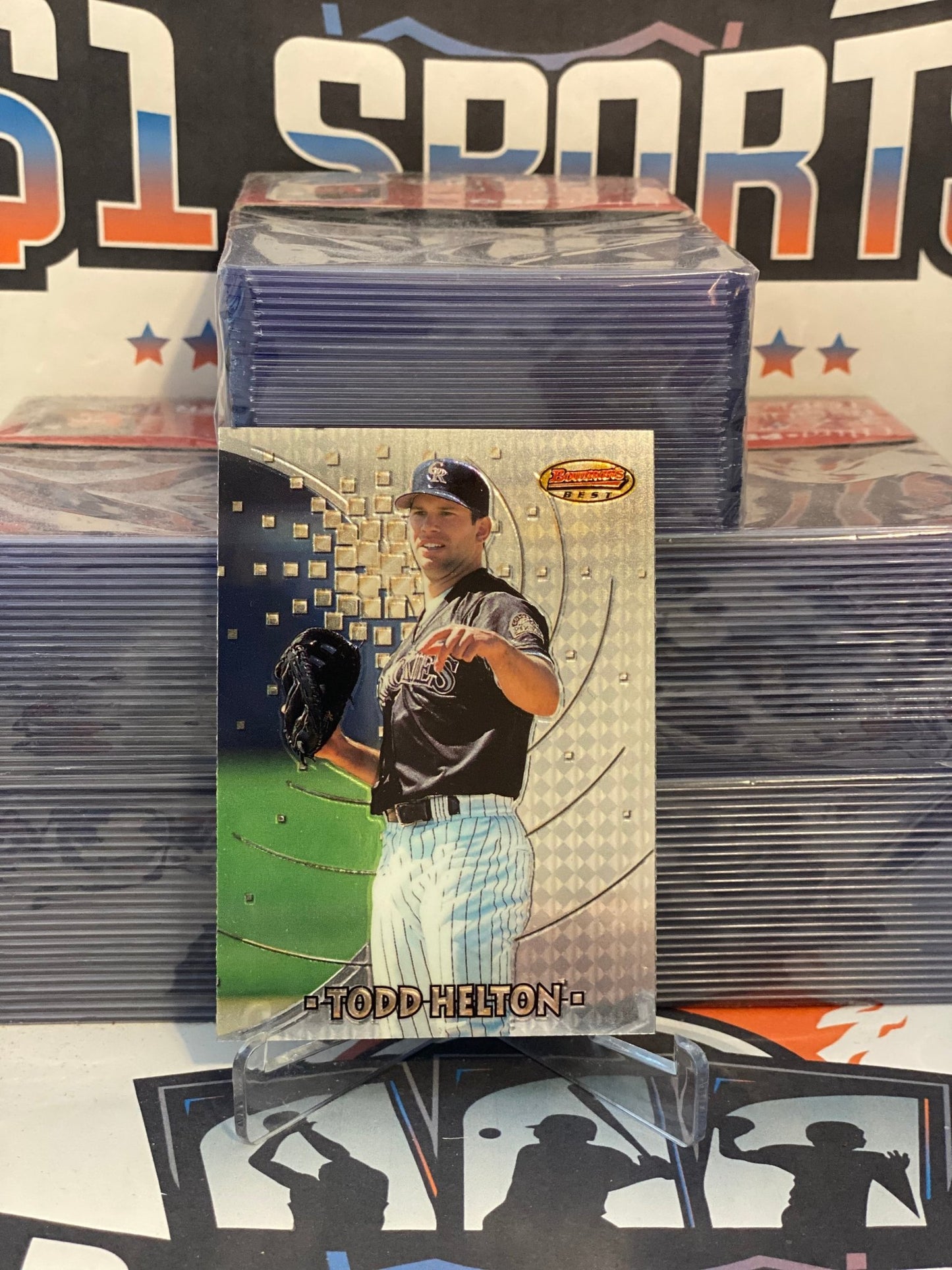 1997 Topps Finest Todd Helton Rookie #109