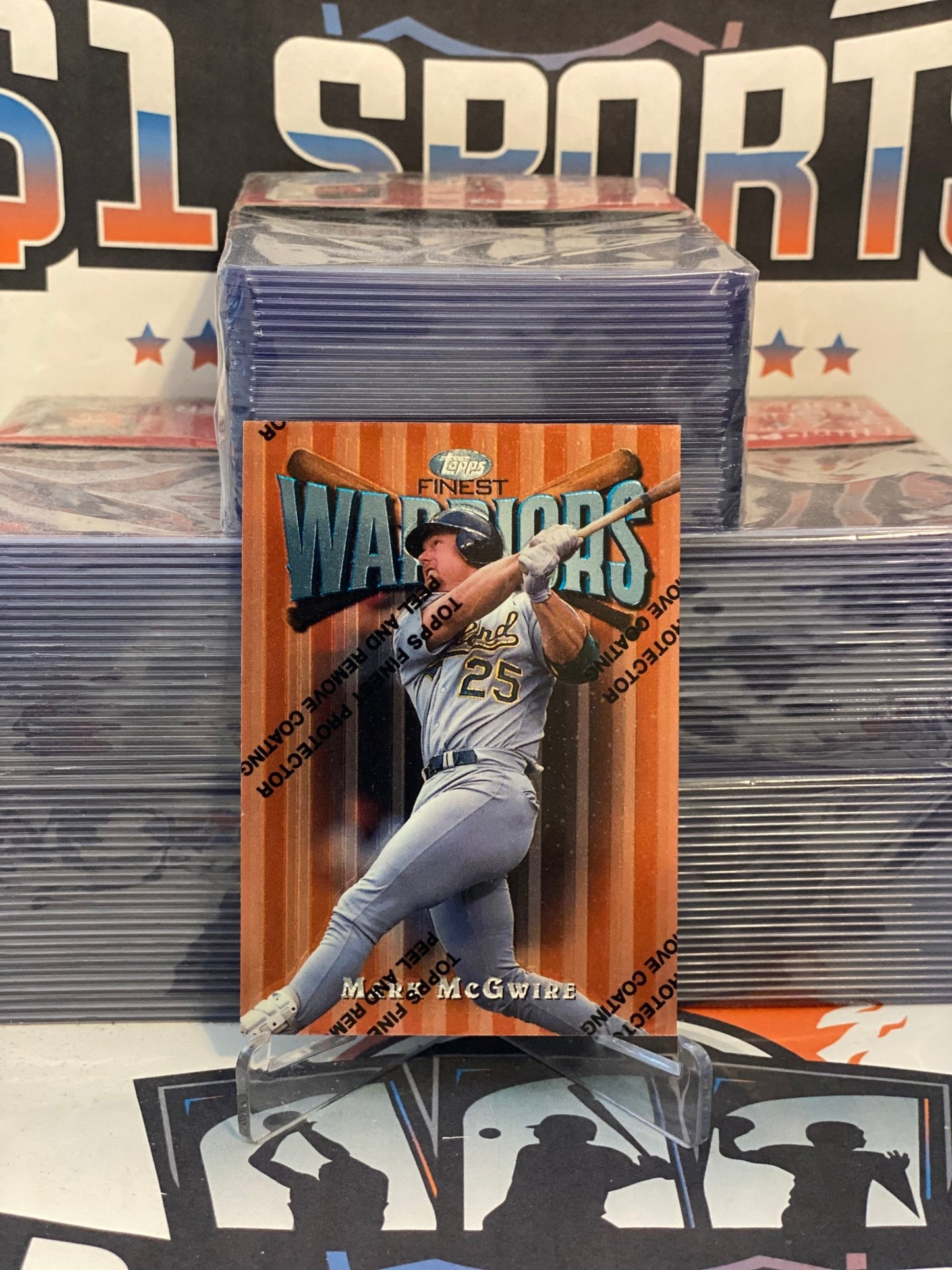 1997 Topps Finest (Warriors) Mark McGwire #30