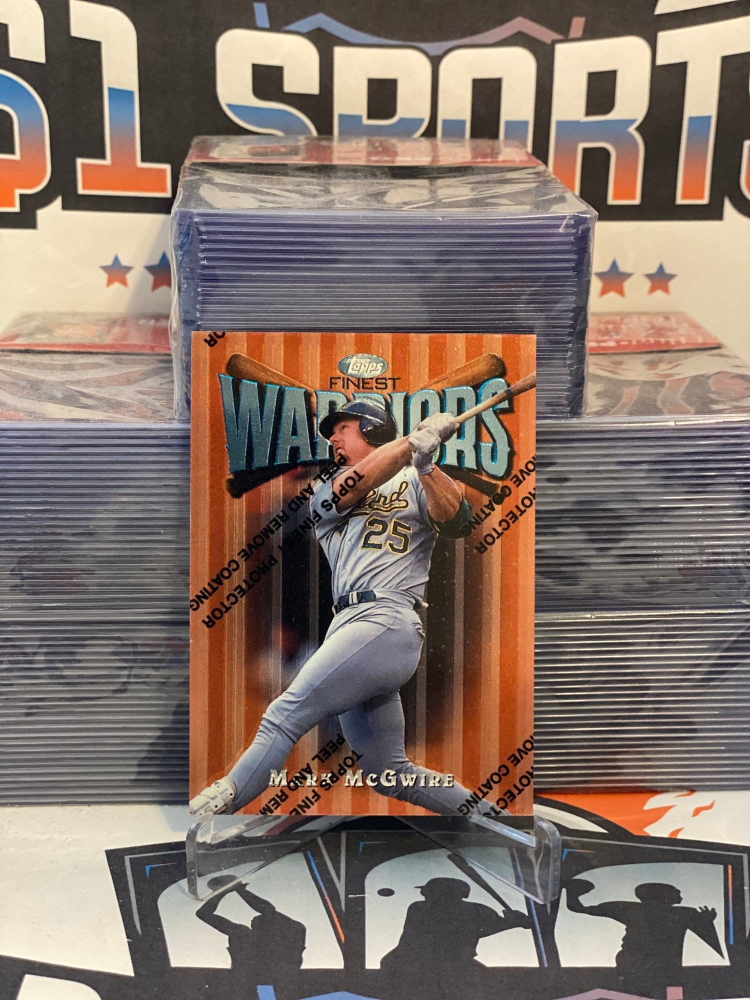 1997 Topps Finest (Warriors) Mark McGwire #30