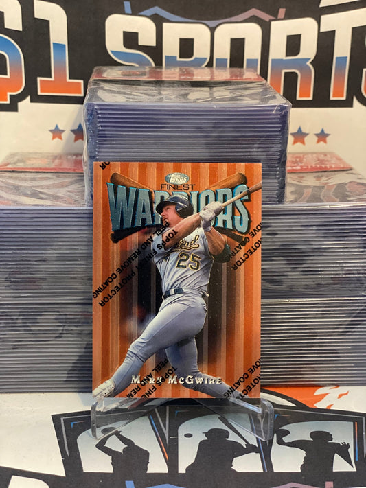 1997 Topps Finest (Warriors) Mark McGwire #30