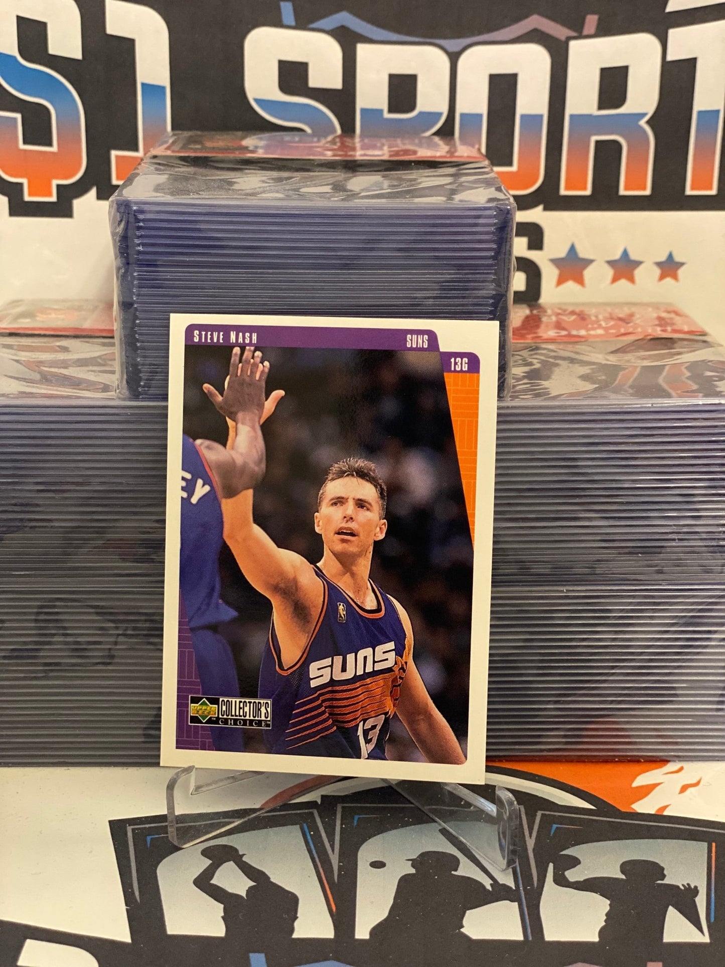 1997 Upper Deck Collector's Choice (2nd Year) Steve Nash #113