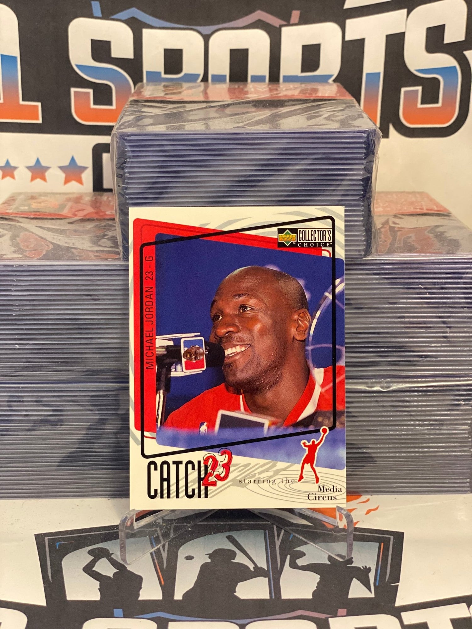 1997 Upper Deck Collector's Choice (Catch 23) Michael Jordan #191