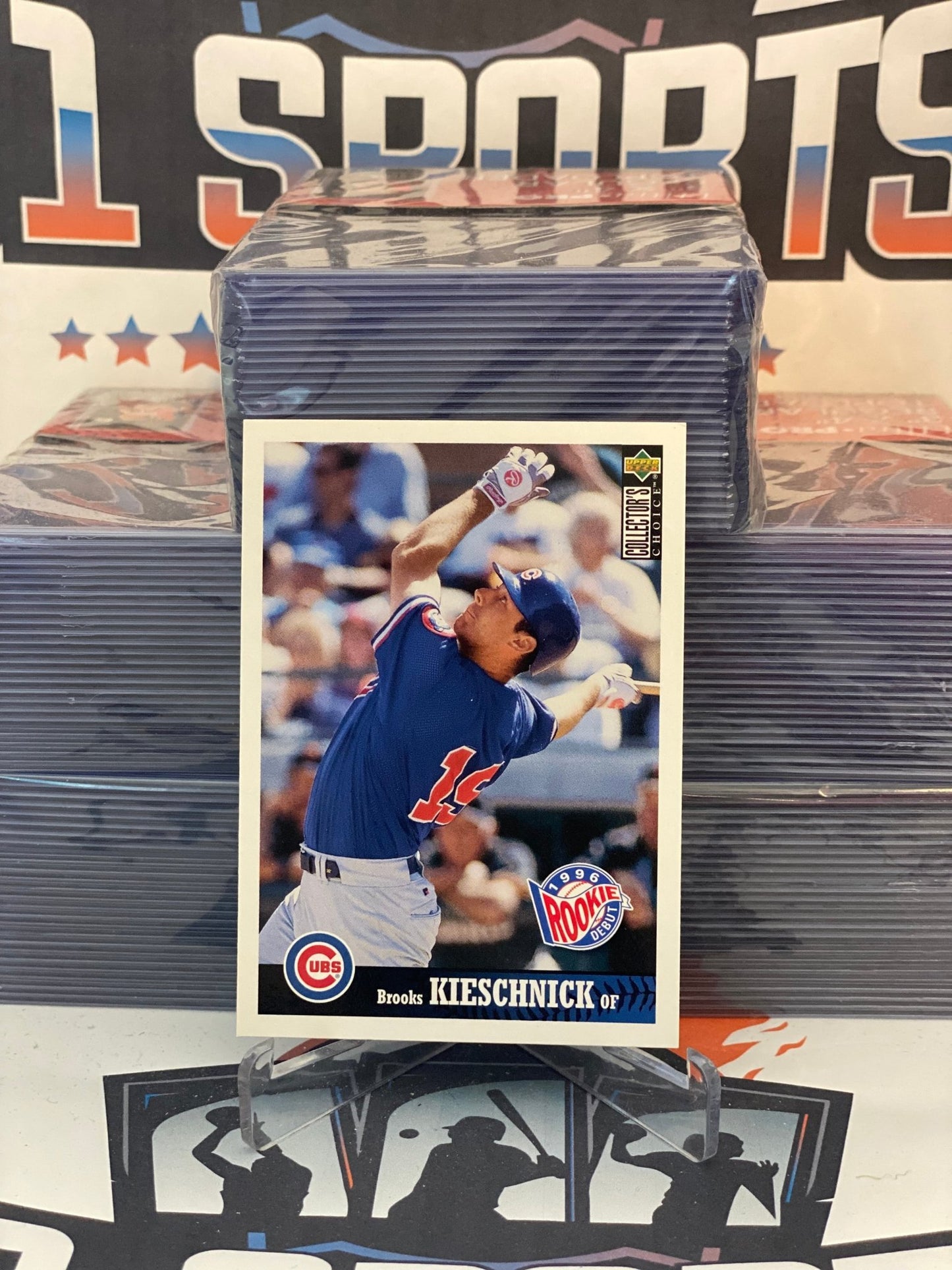 1997 Upper Deck Collector's Choice (Rookie Debut) Brooks Kieschnick #286