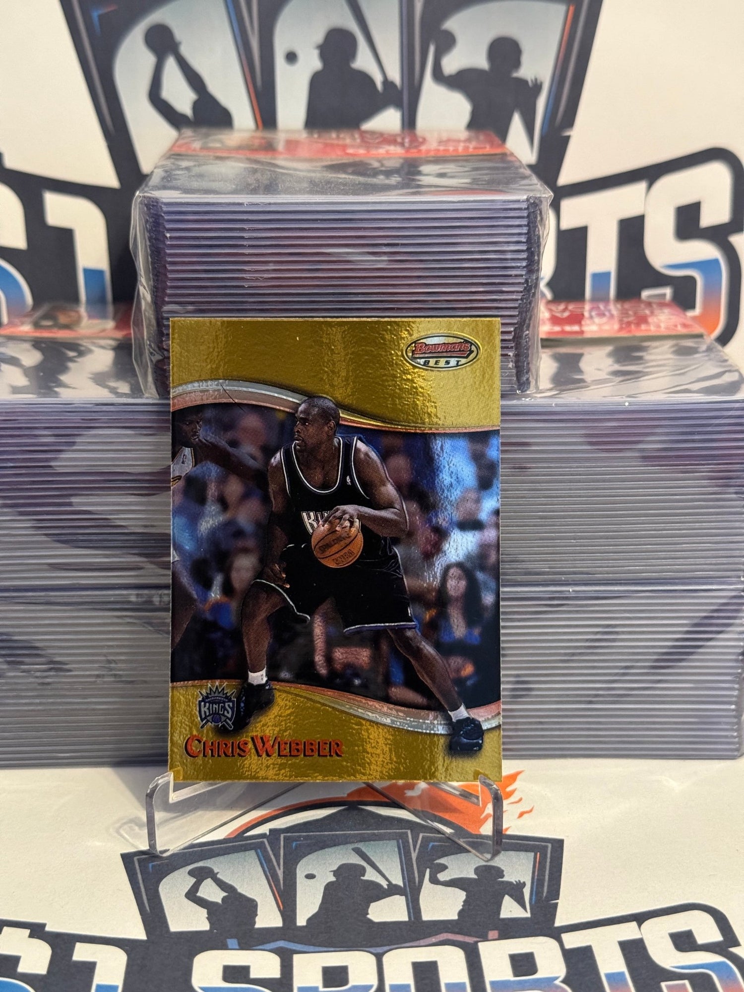 1998 Bowman's Best Chris Webber #74