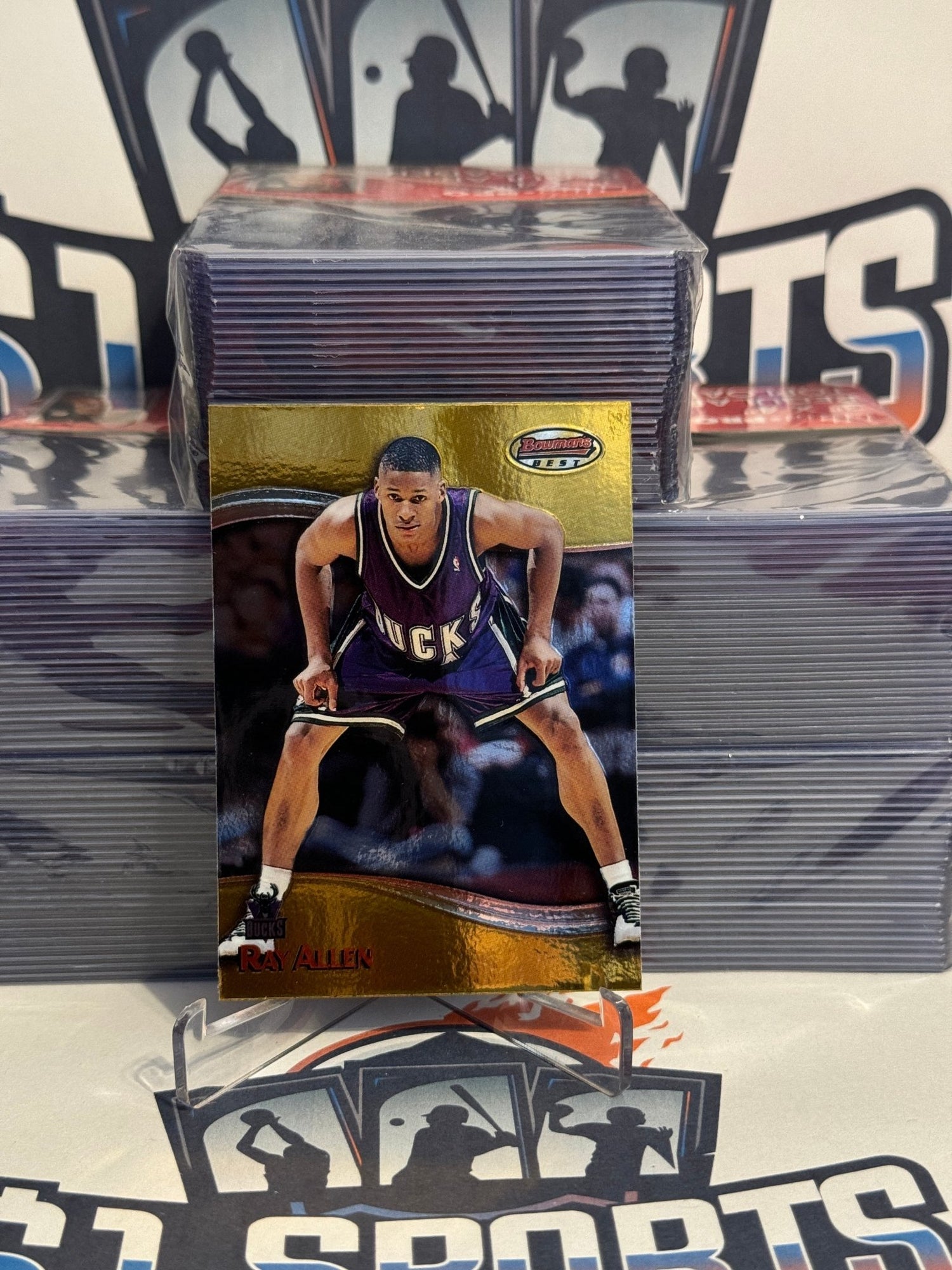 1998 Bowman's Best Ray Allen #40