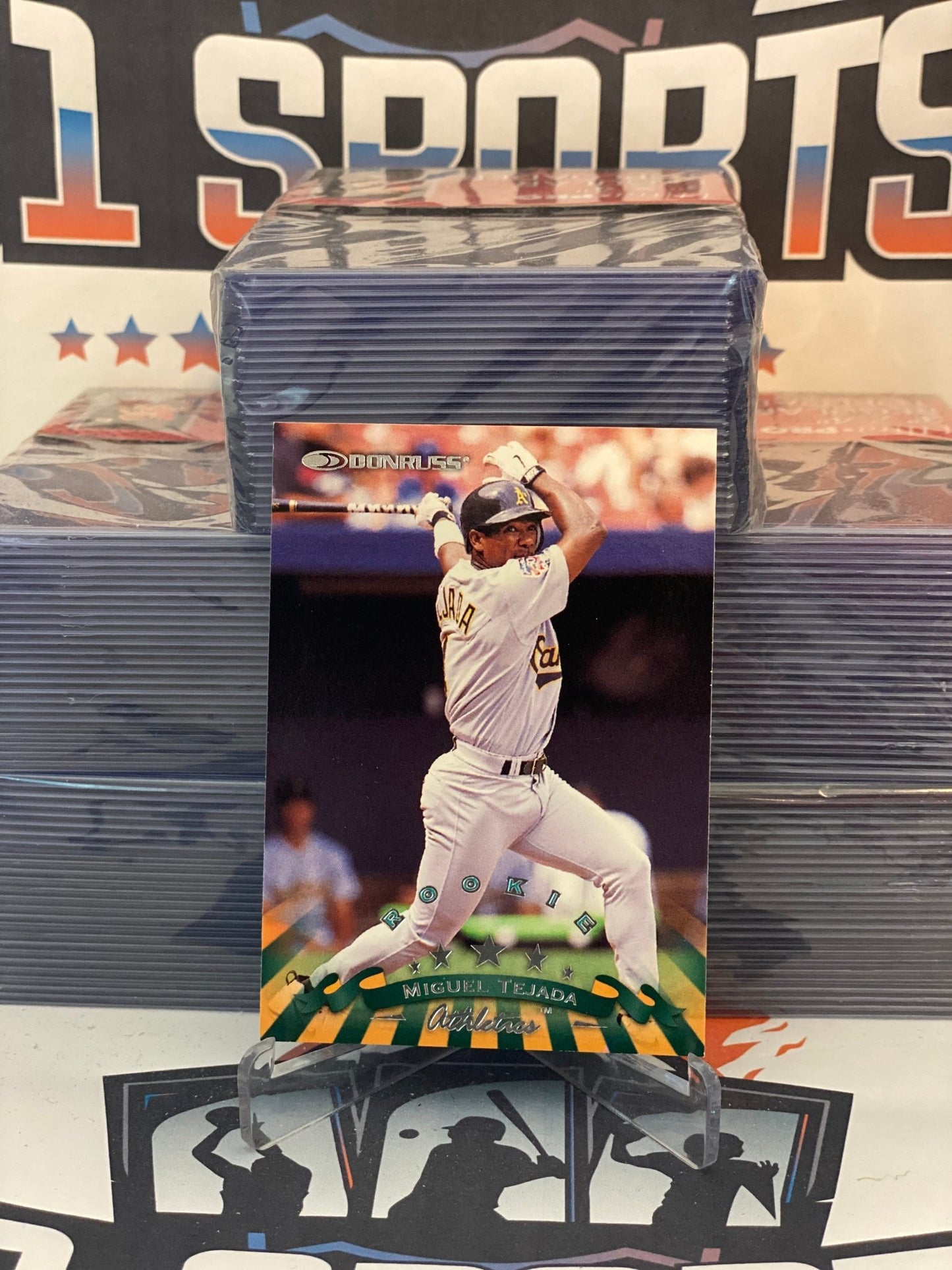 1998 Donruss Miguel Tejada Rookie #111