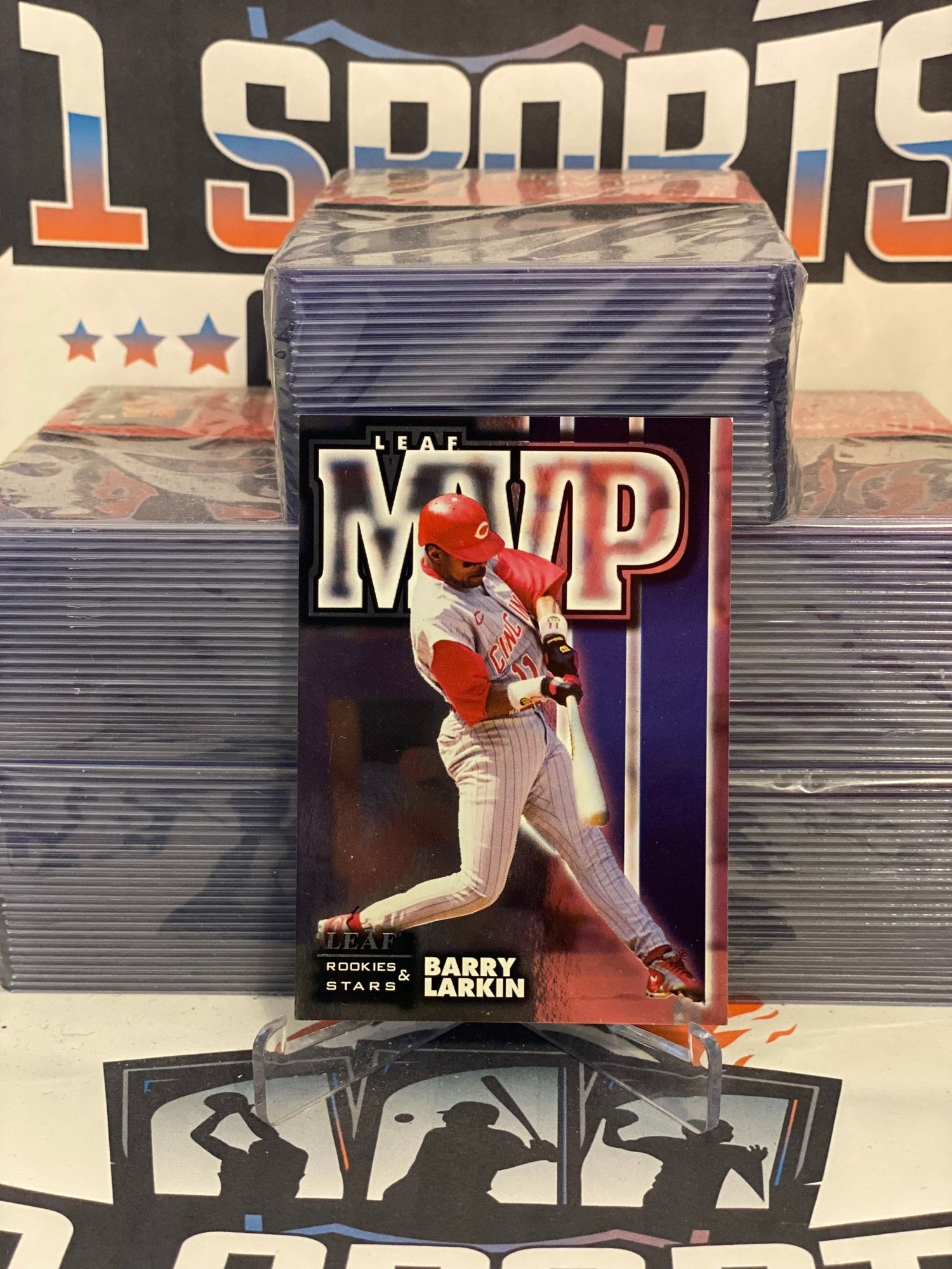 1998 Leaf Rookies & Stars (MVP 1556/5000) Barry Larkin #14