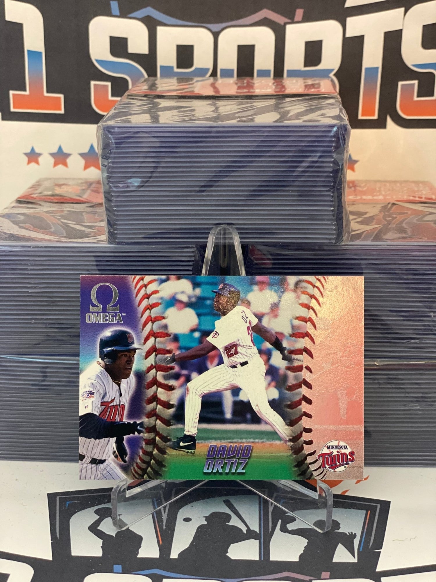 1998 Pacific Omega (2nd Year) David Ortiz #143