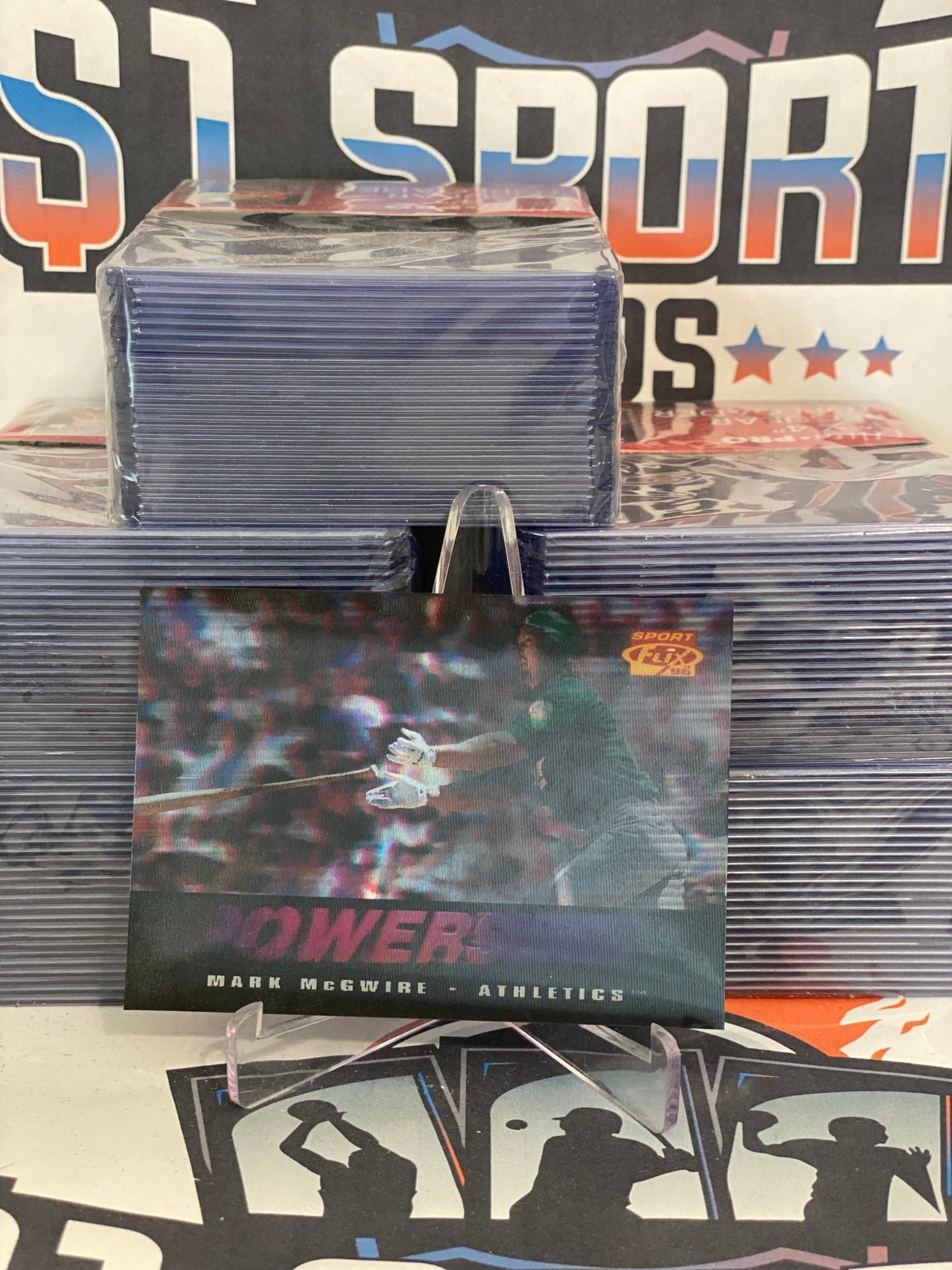 1998 Pinnacle SportFlix (Power Surge) Mark McGwire #21