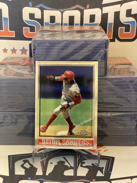 1998 Topps Chrome Deion Sanders #10
