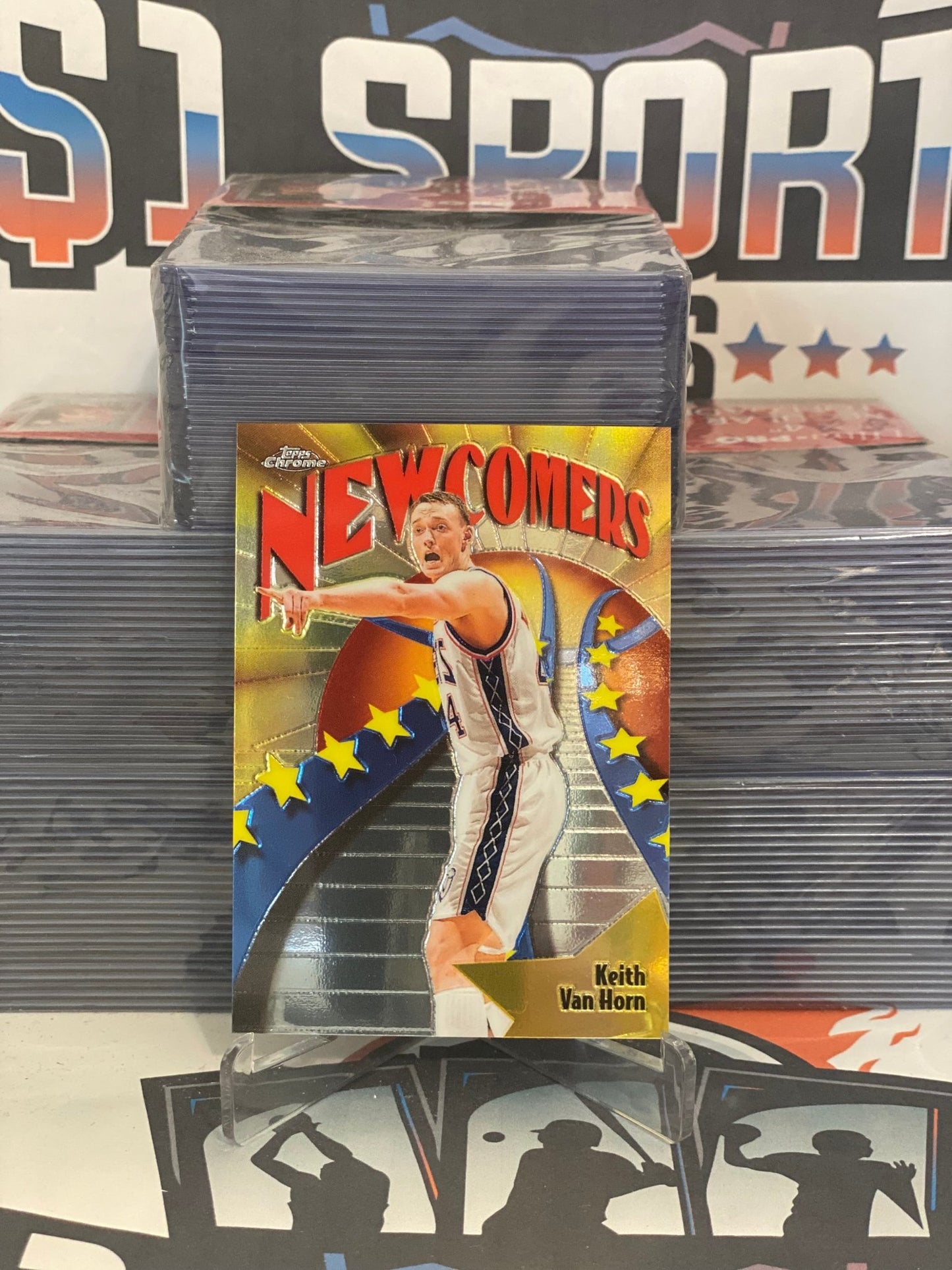 1998 Topps Chrome (Newcomers) Keith Van Horn #SB27