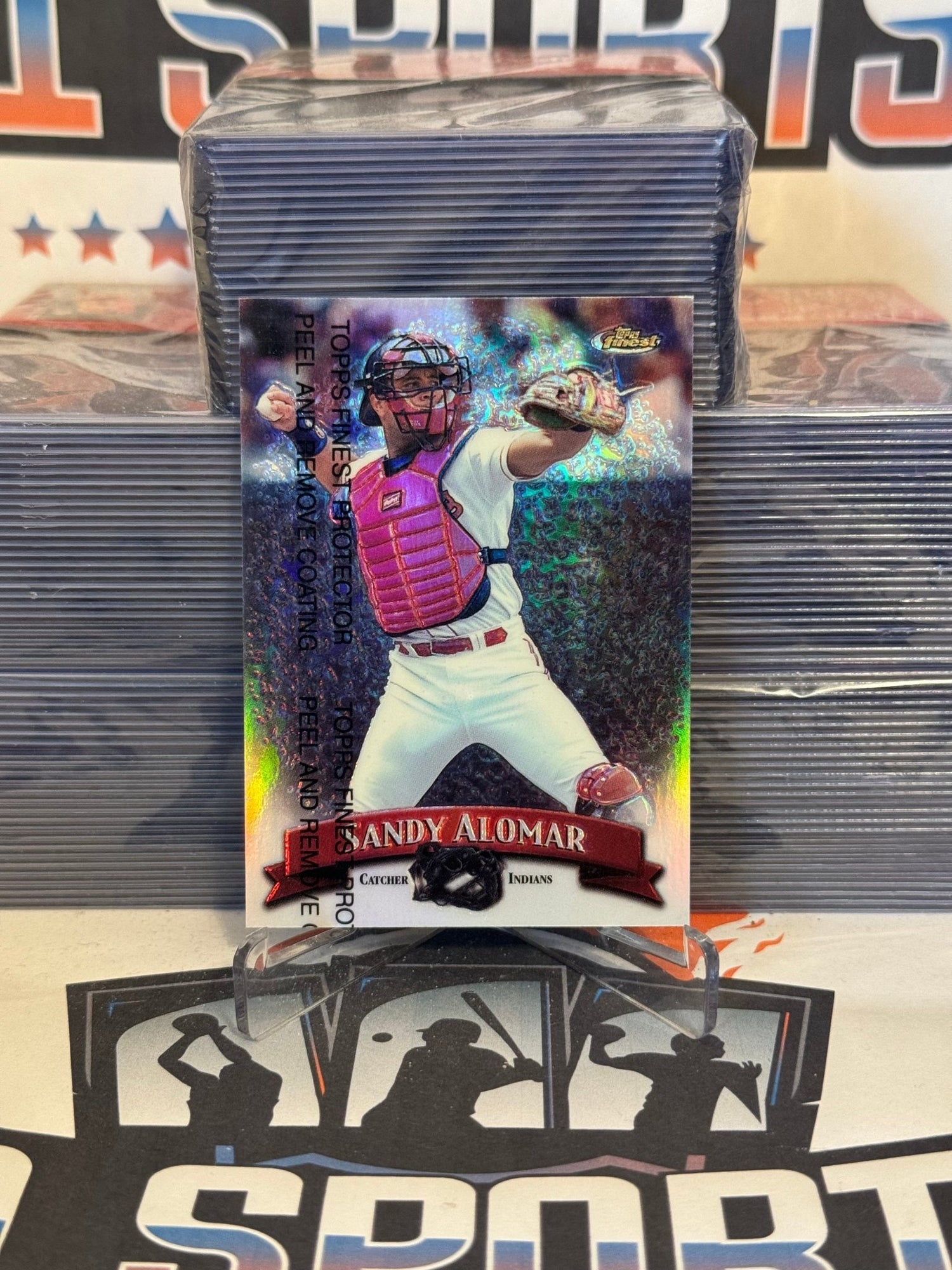 1998 Topps Chrome (Refractor) Sandy Alomar Jr. #119