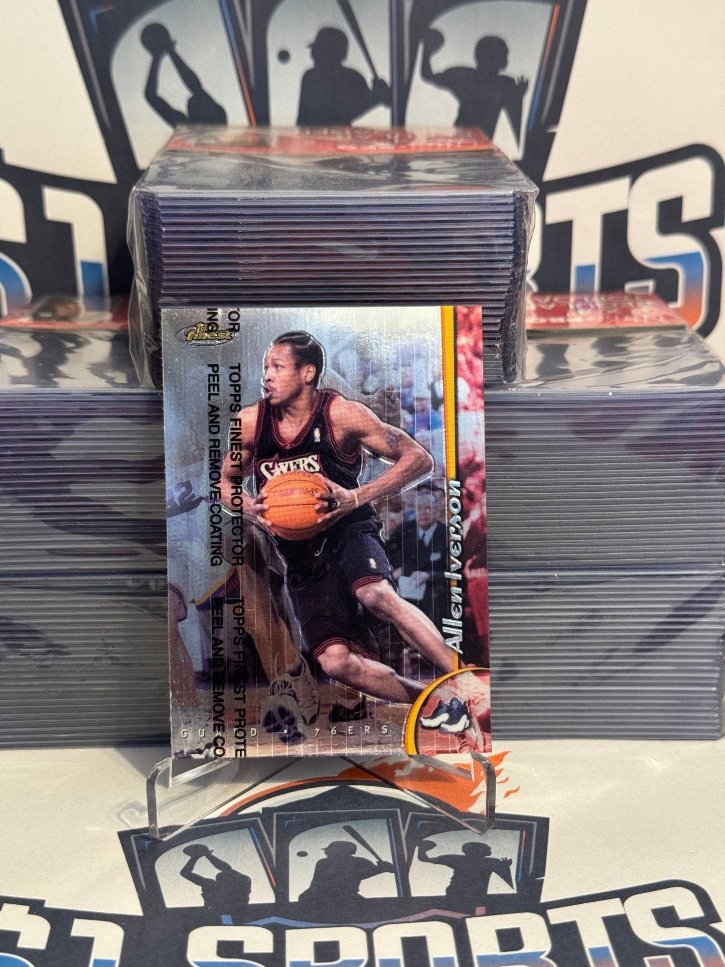 1998 Topps Finest Allen Iverson #42